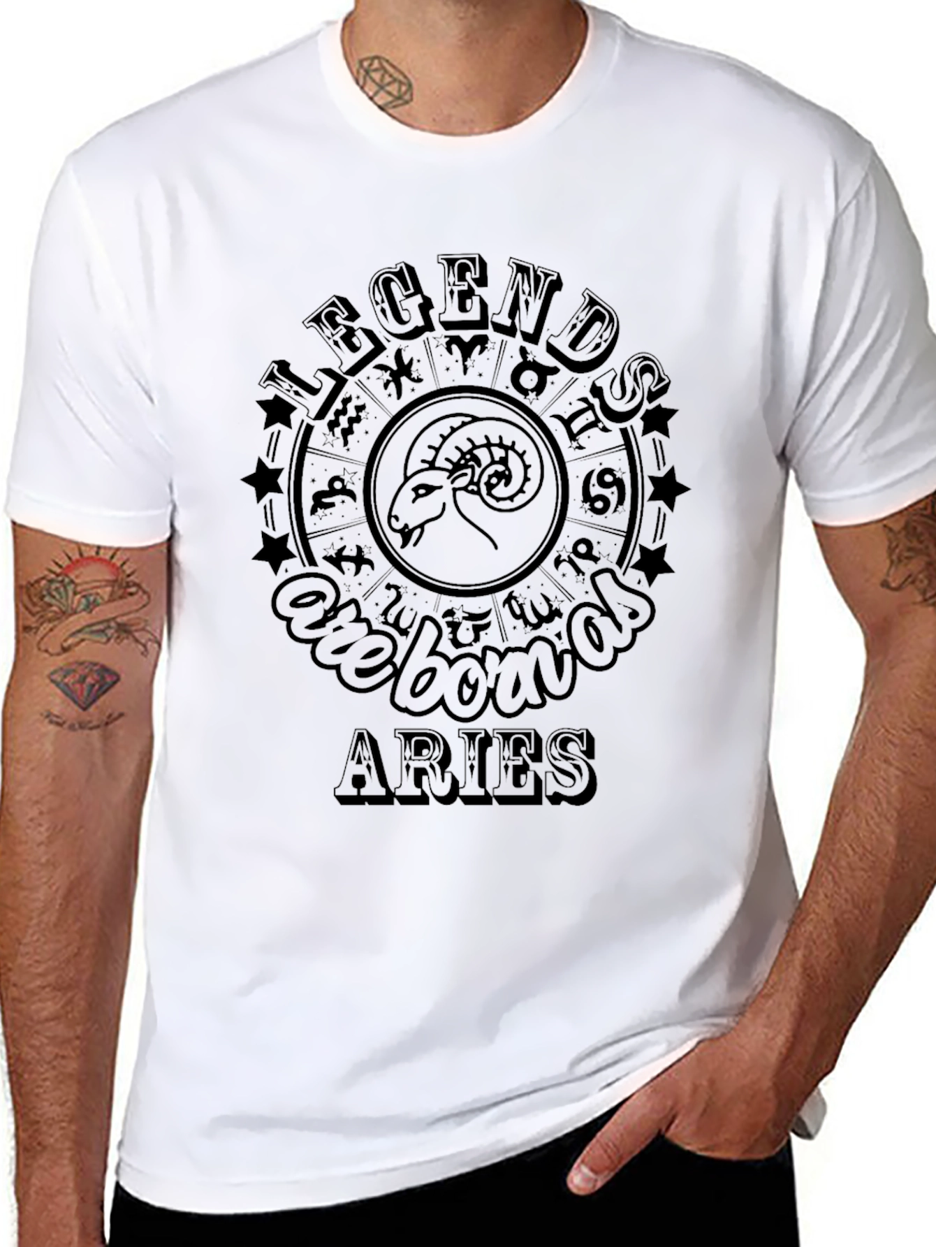 Aries Zodiac Legend T-Shirt