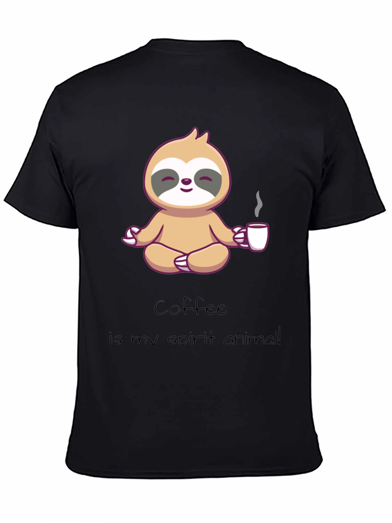 Meditating Sloth Coffee Lover T-Shirt