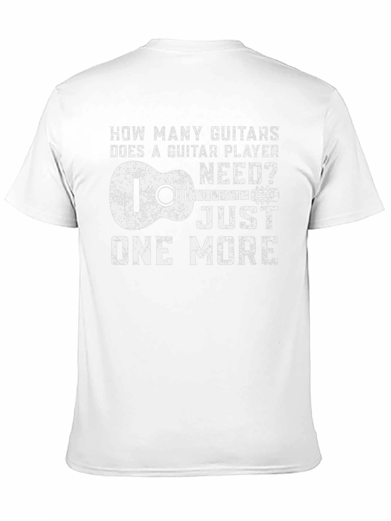Guitar Player T-Shirt: How Many Guitars?