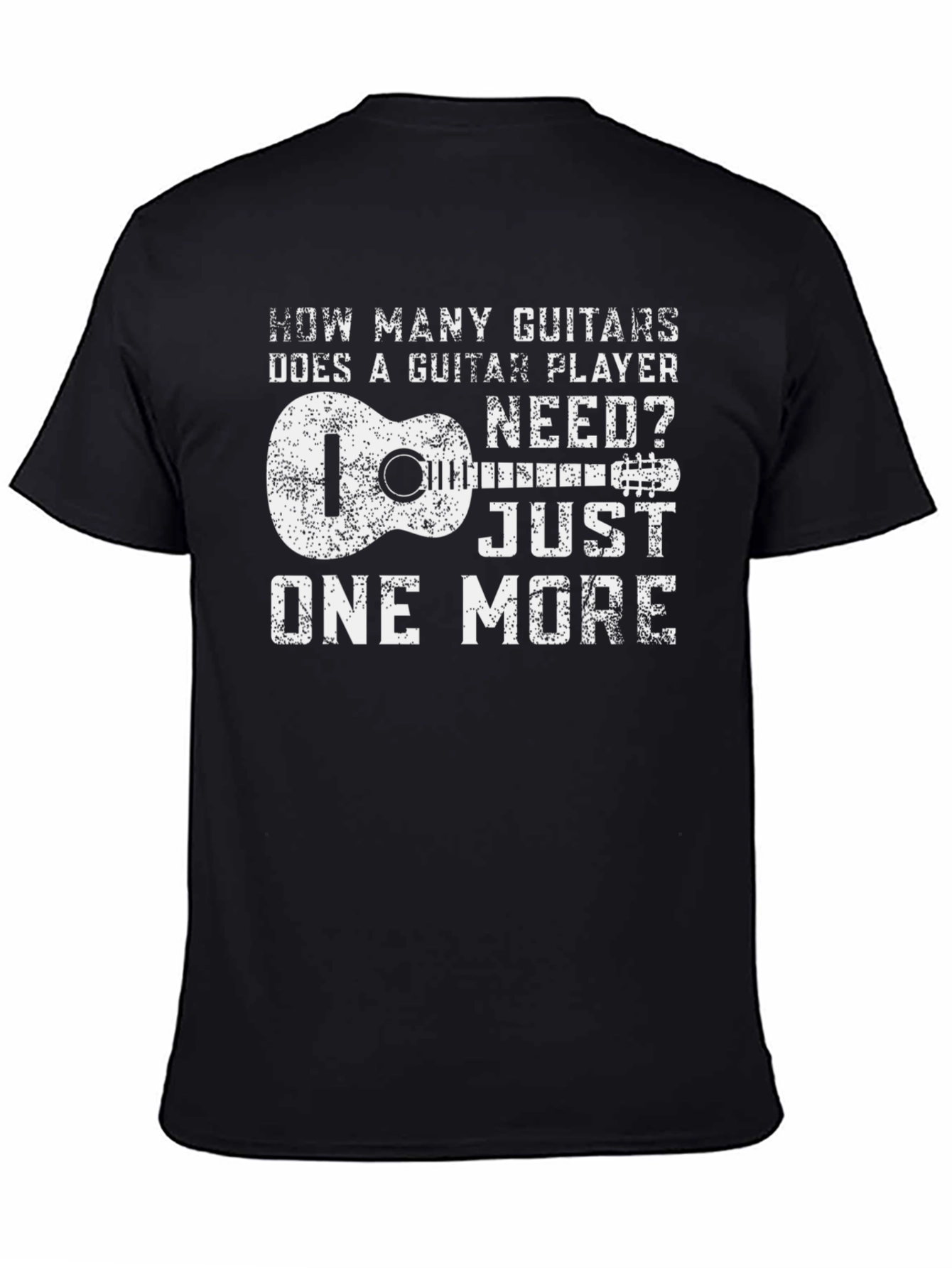 Guitar Player T-Shirt: How Many Guitars?
