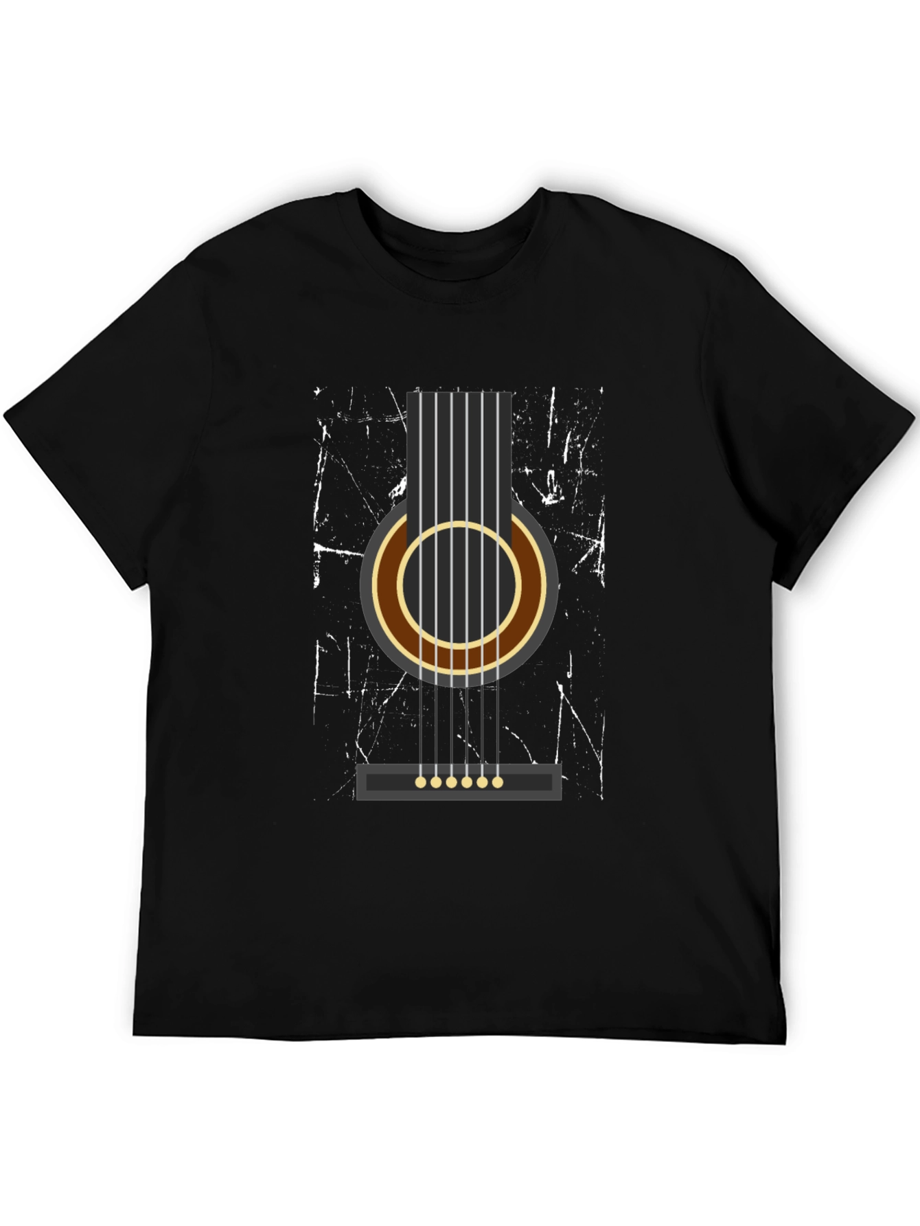 Guitar Graphic Tee - Music Lover Shirt