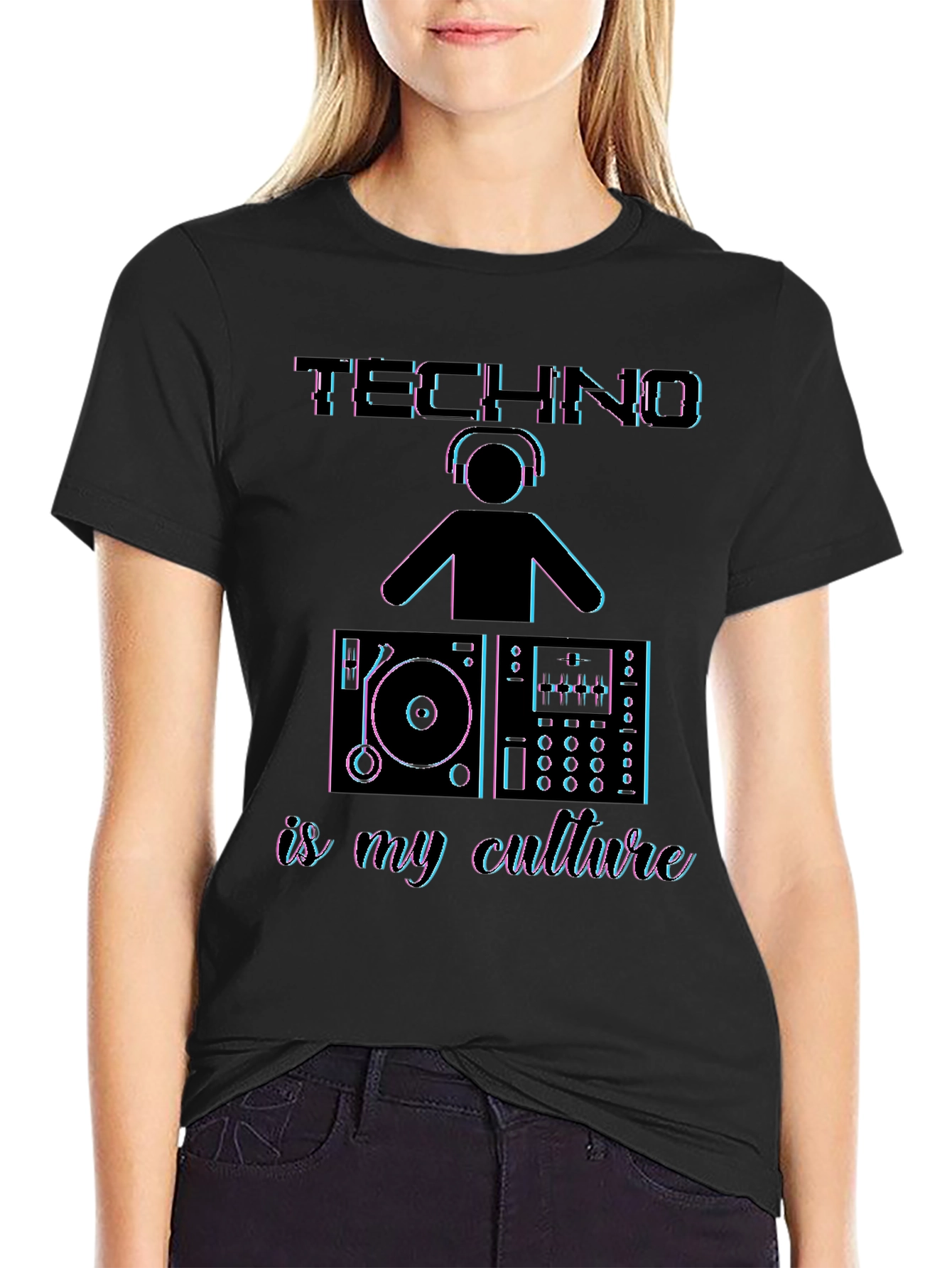 Techno Is My Culture Graphic T-Shirt