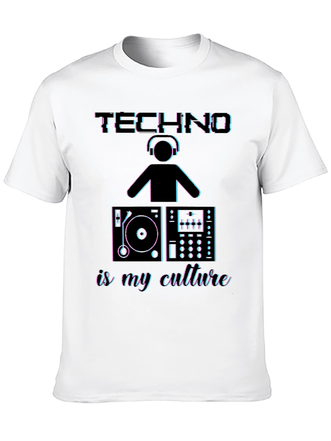 Techno Is My Culture Graphic T-Shirt