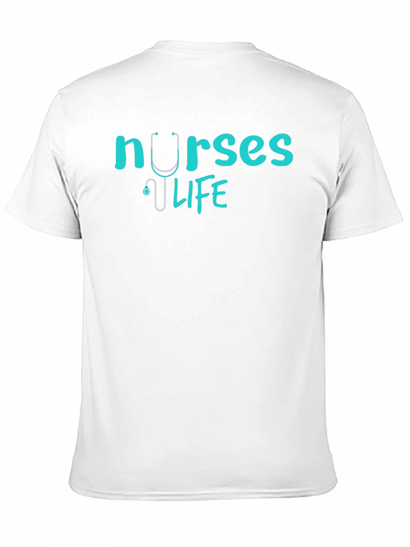 Nurses Life Stethoscope T-Shirt - Medical Profession Tee