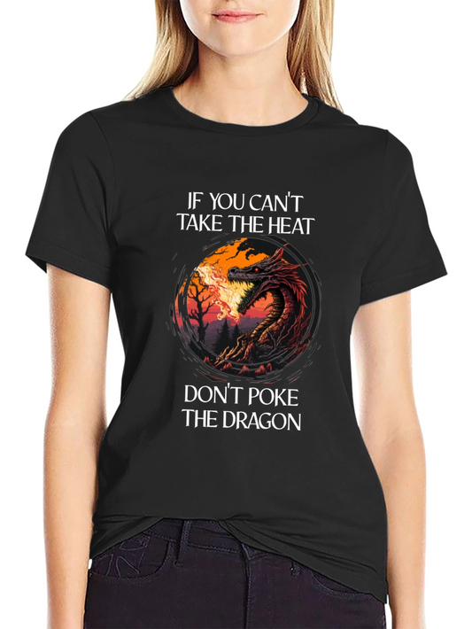 Dragon Heat T-Shirt - Fantasy Graphic Tee
