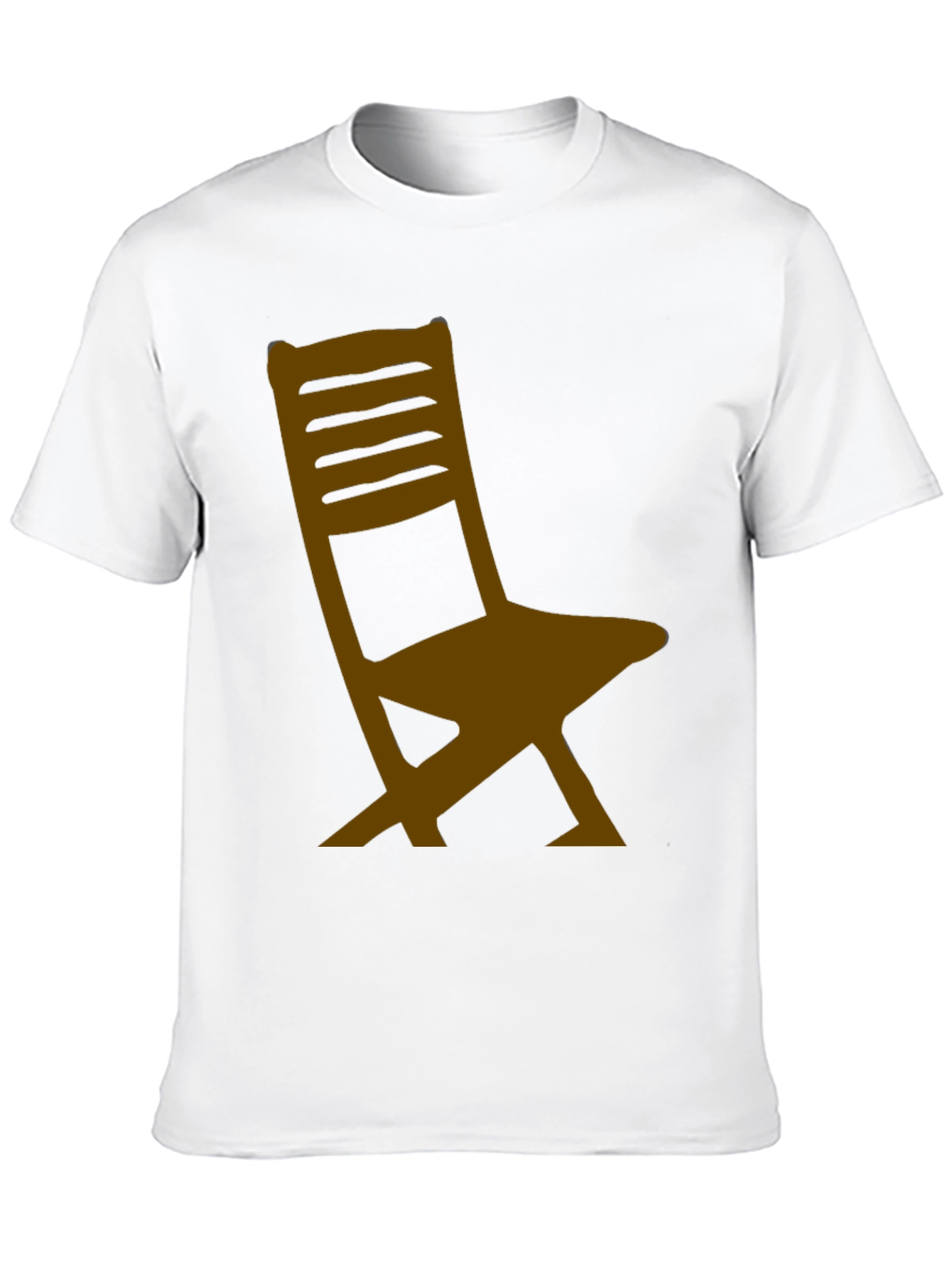 Chair Graphic Black T-Shirt - Relaxed Fit