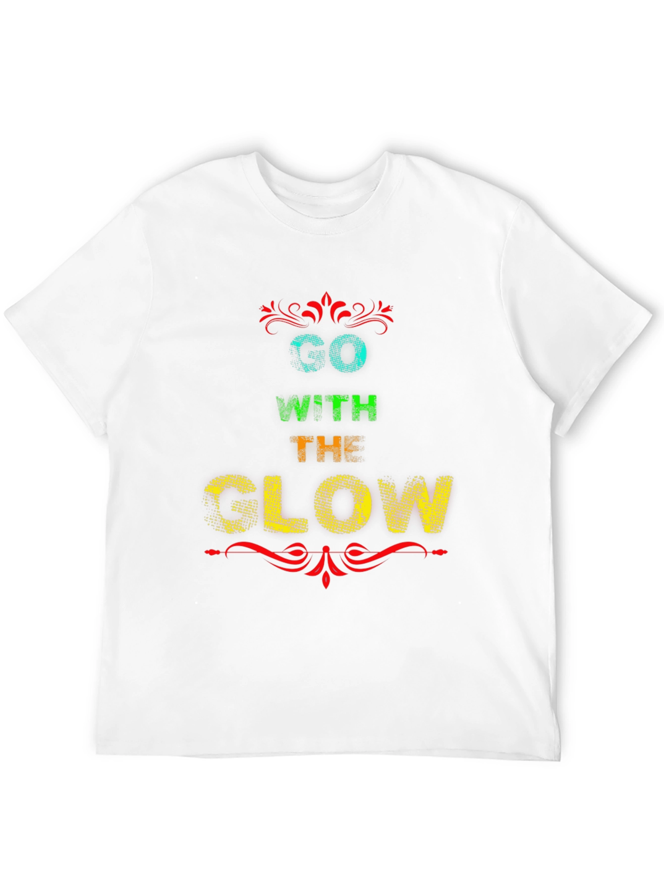 Go With The Glow Graphic Tee - Black