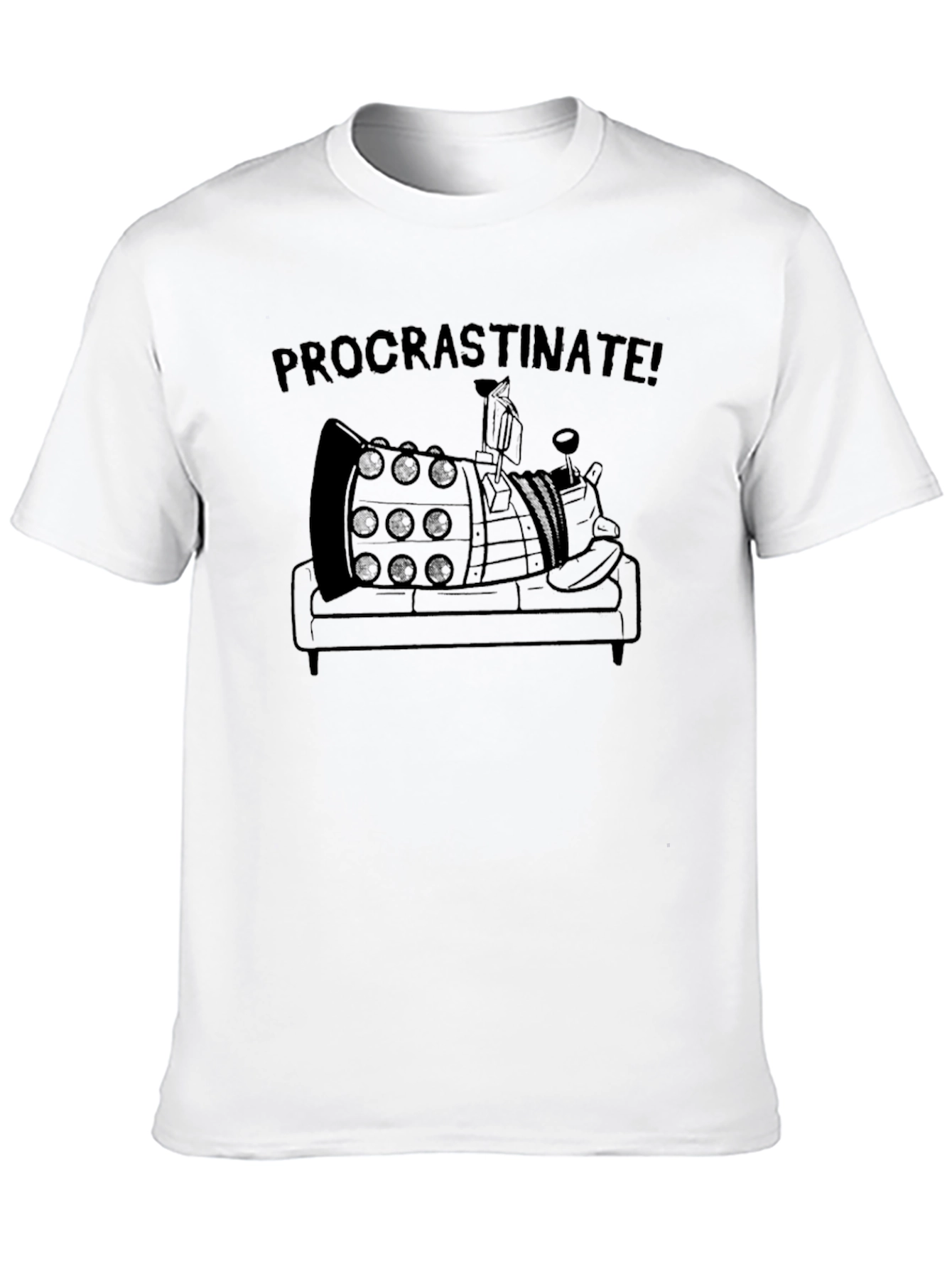 Procrastinate Dalek Graphic T-Shirt