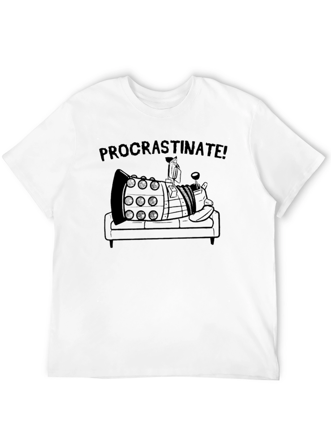 Procrastinate Dalek Graphic T-Shirt