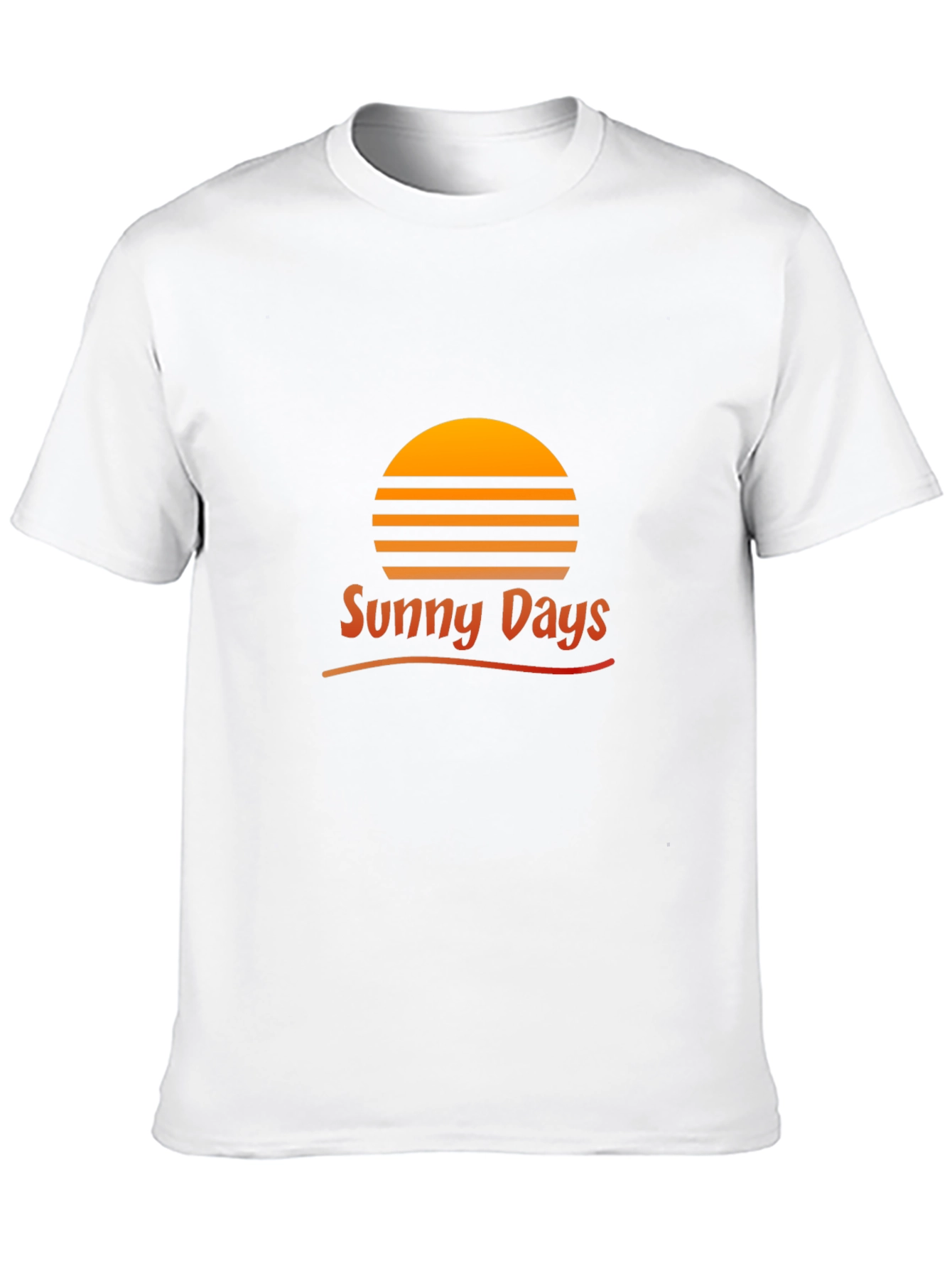 Sunny Days Graphic T-Shirt - Black
