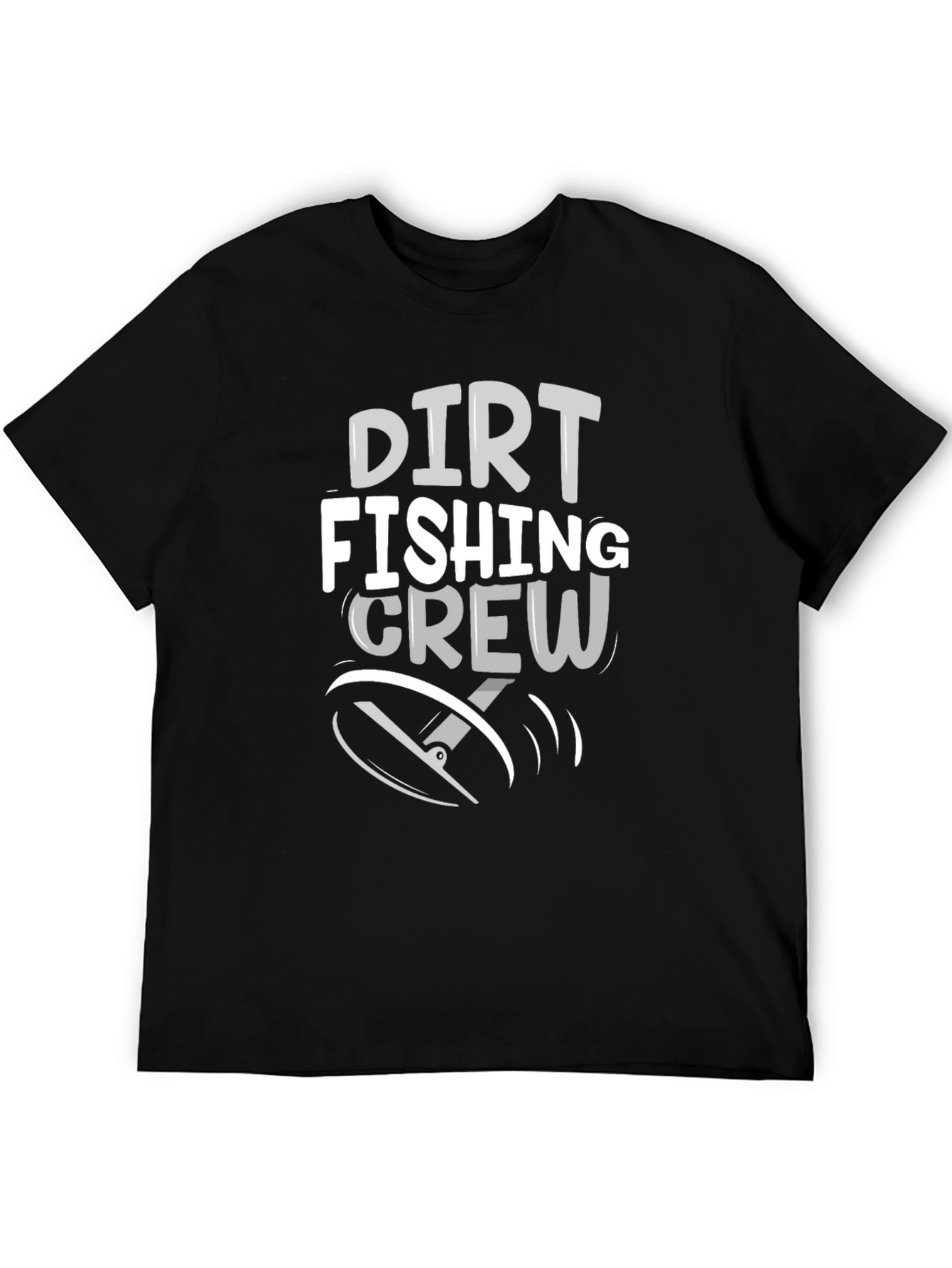 Dirt Fishing Crew Metal Detecting T-Shirt