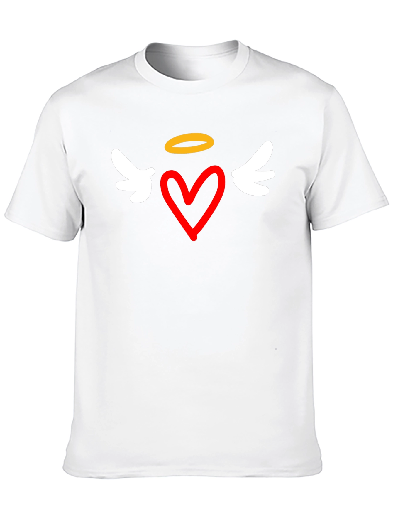 Heart Angel T-Shirt - Stylish Graphic Tee