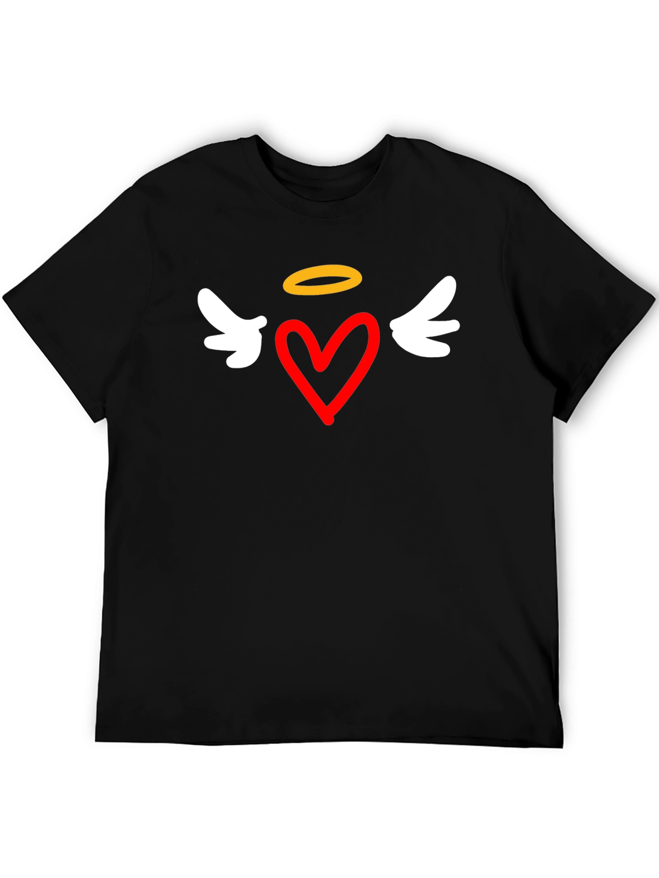 Heart Angel T-Shirt - Stylish Graphic Tee
