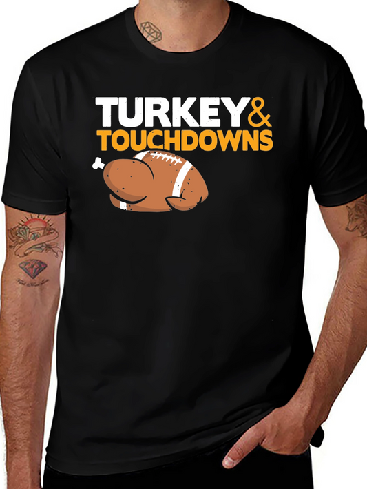 Turkey & Touchdowns T-Shirt