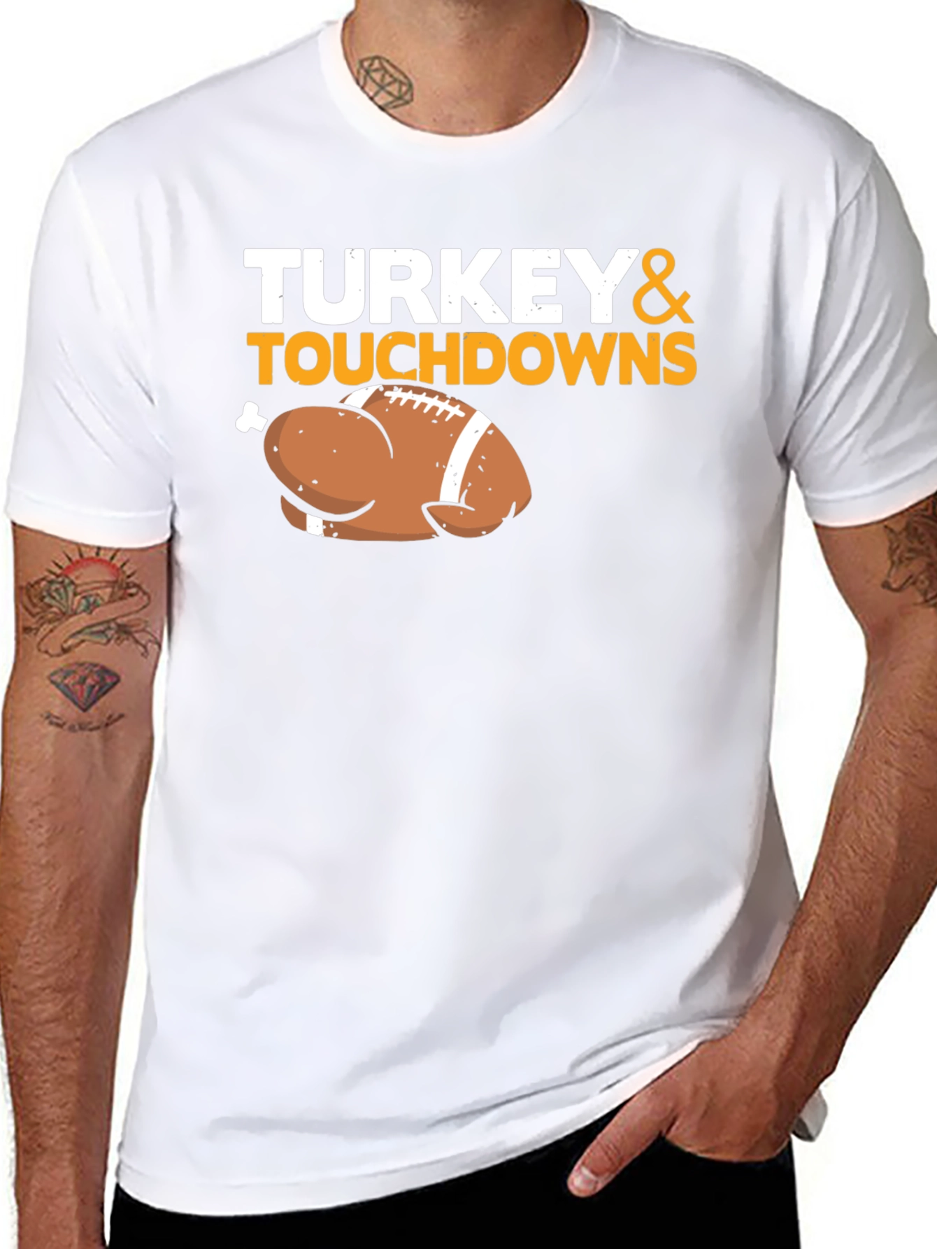 Turkey & Touchdowns T-Shirt