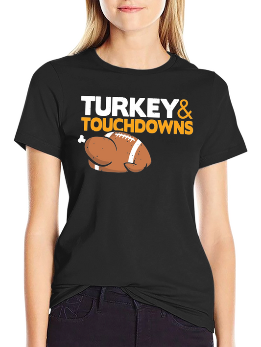 Turkey & Touchdowns T-Shirt