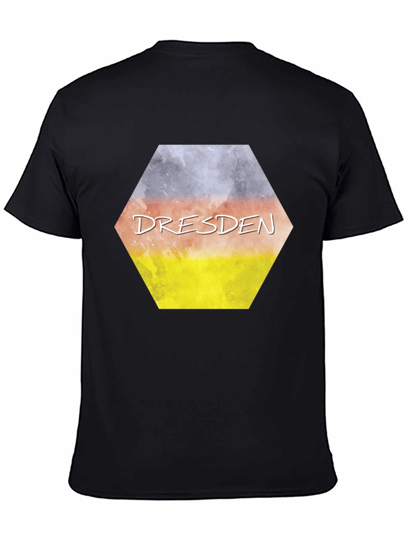 Dresden Germany Flag Graphic T-Shirt