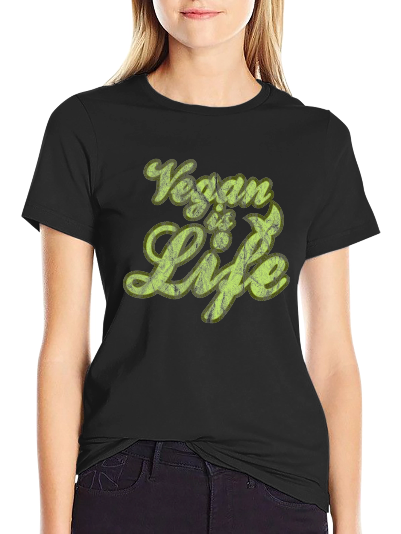 Vegan is Life T-Shirt - Eco-Friendly Fashion
