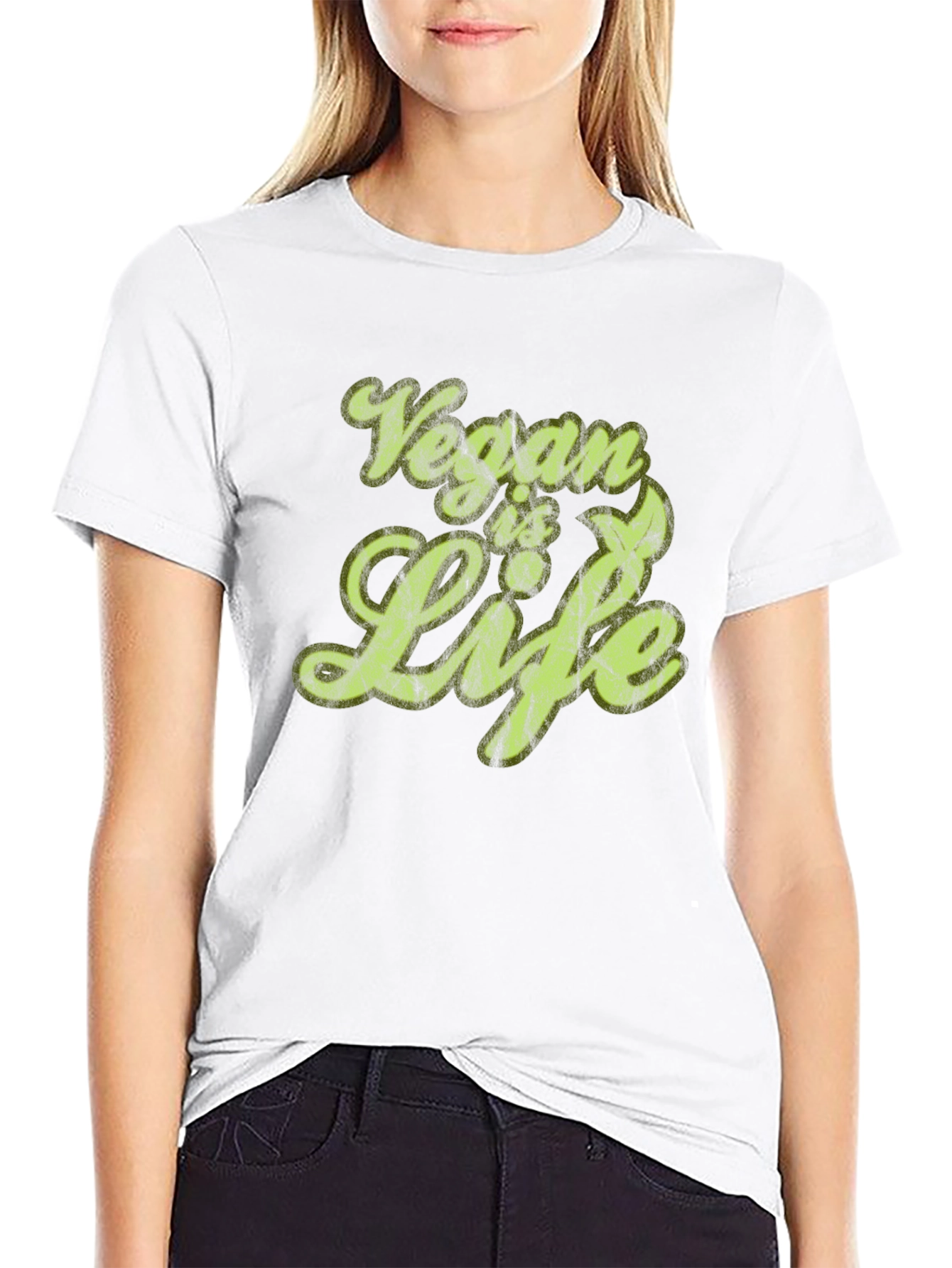 Vegan is Life T-Shirt - Eco-Friendly Fashion