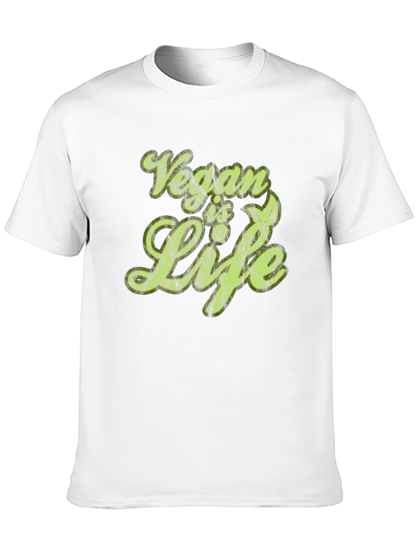 Vegan is Life T-Shirt - Eco-Friendly Fashion