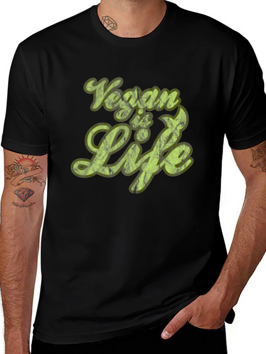 Vegan is Life T-Shirt - Eco-Friendly Fashion