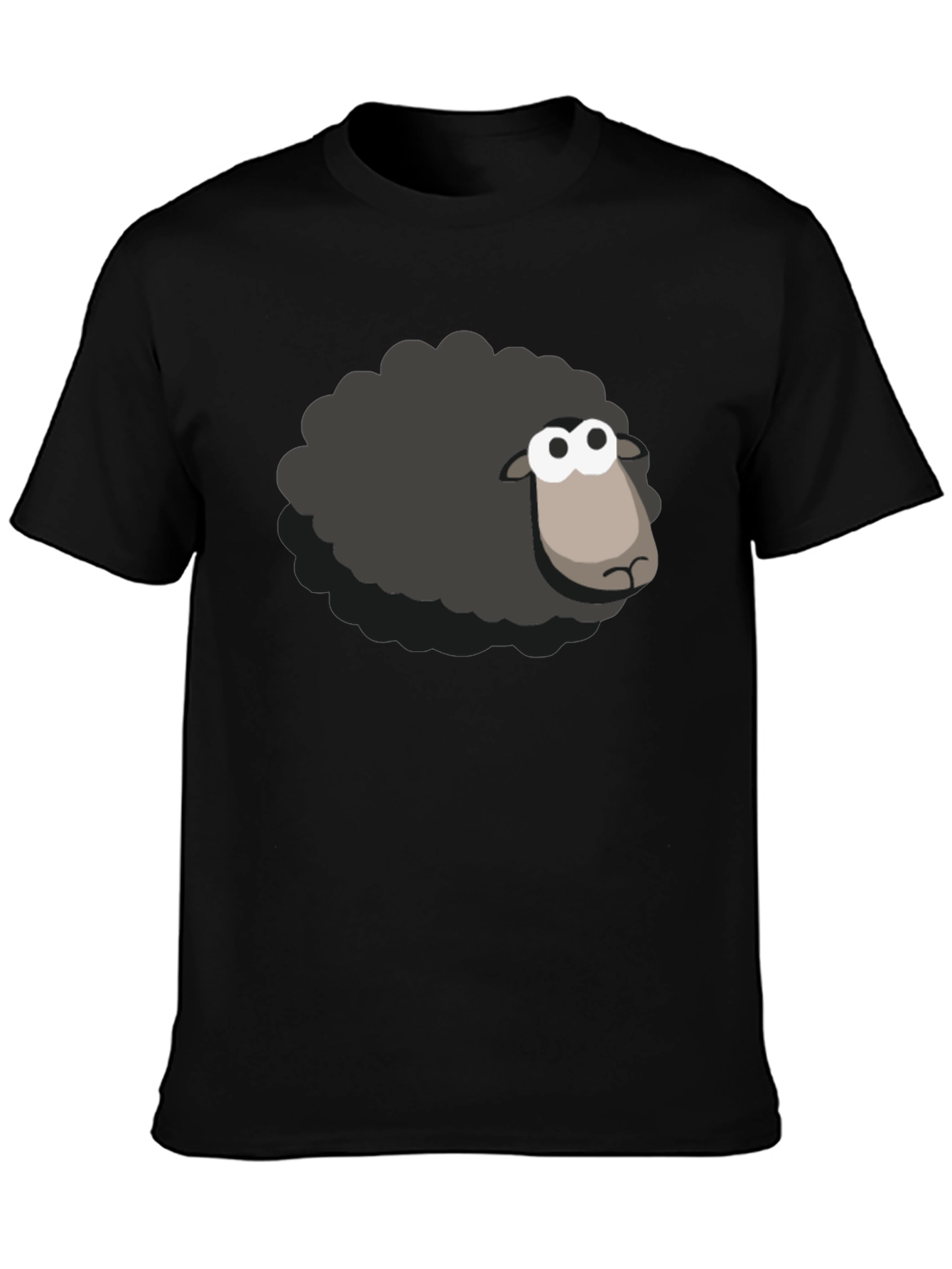 Black Sheep T-Shirt - Cartoon Style