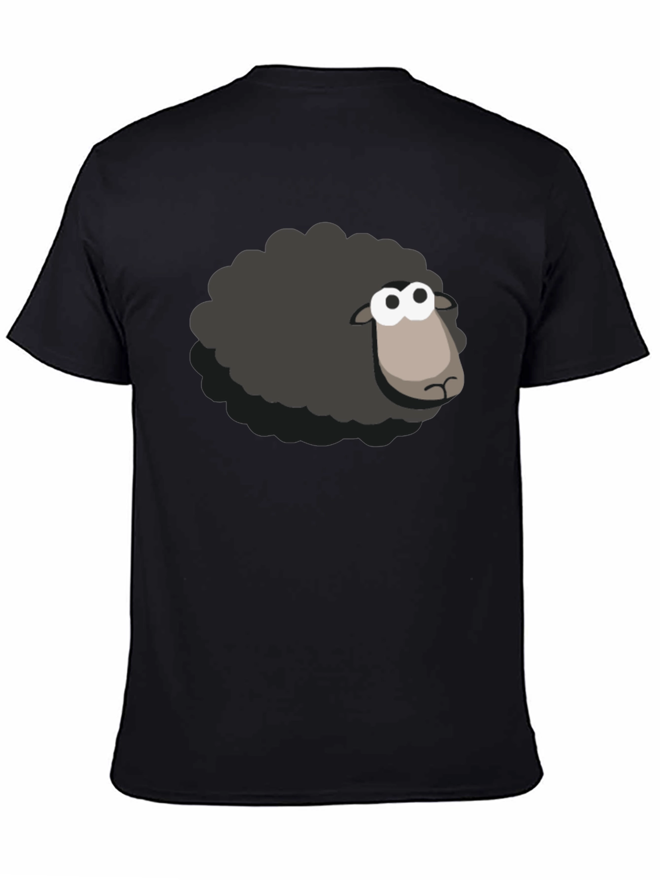 Black Sheep T-Shirt - Cartoon Style