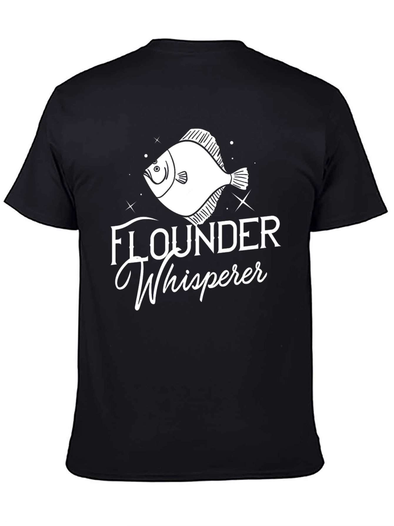 Flounder Whisperer Graphic T-Shirt