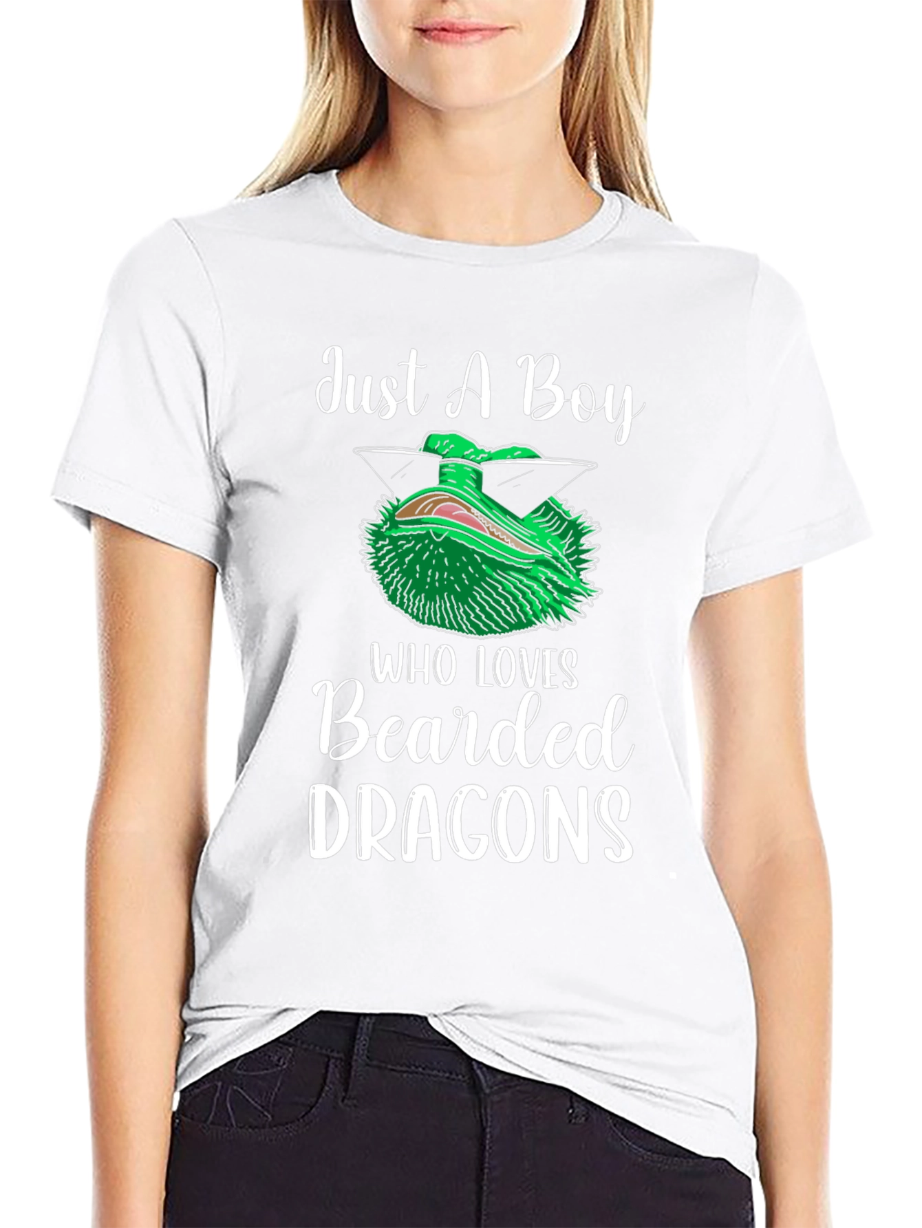 Boys Bearded Dragon Lover Graphic Tee