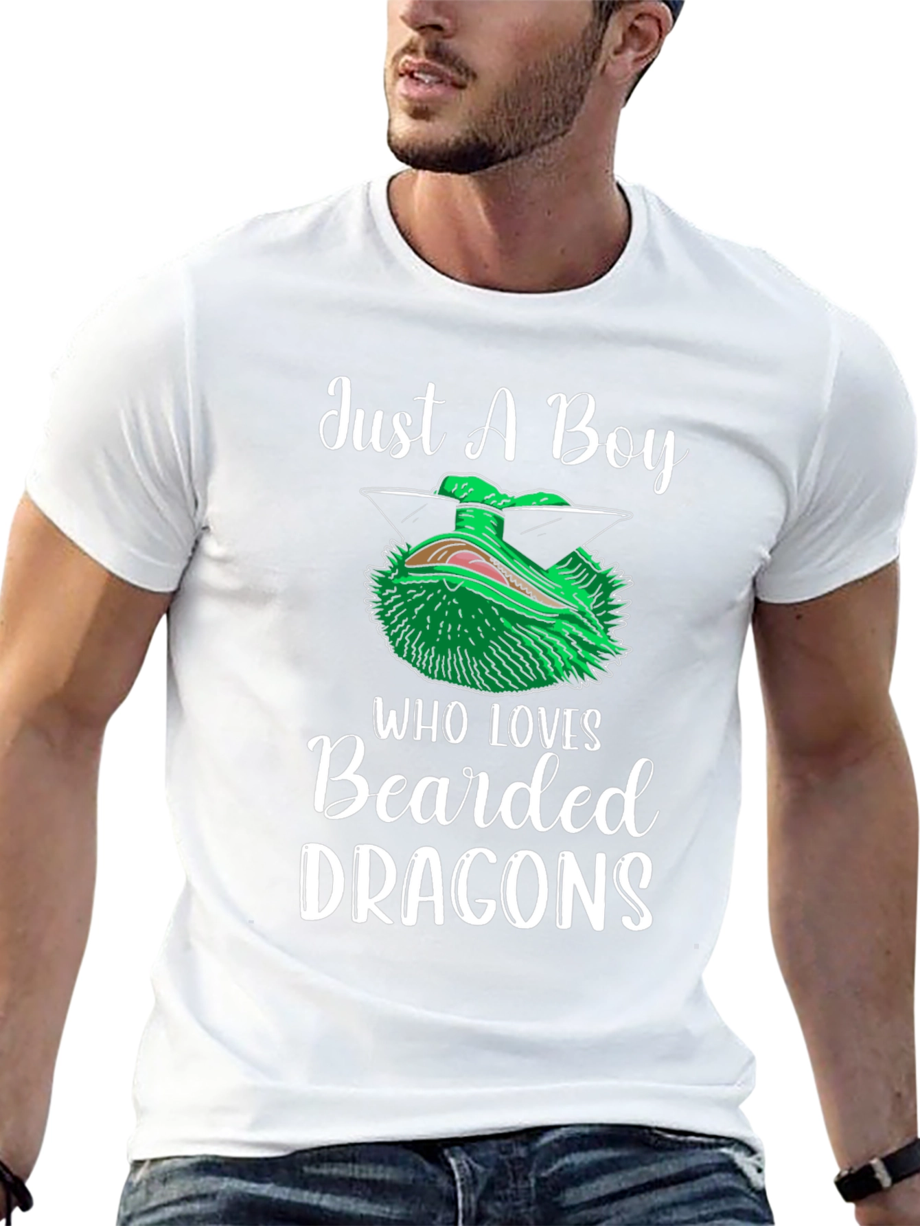 Boys Bearded Dragon Lover Graphic Tee