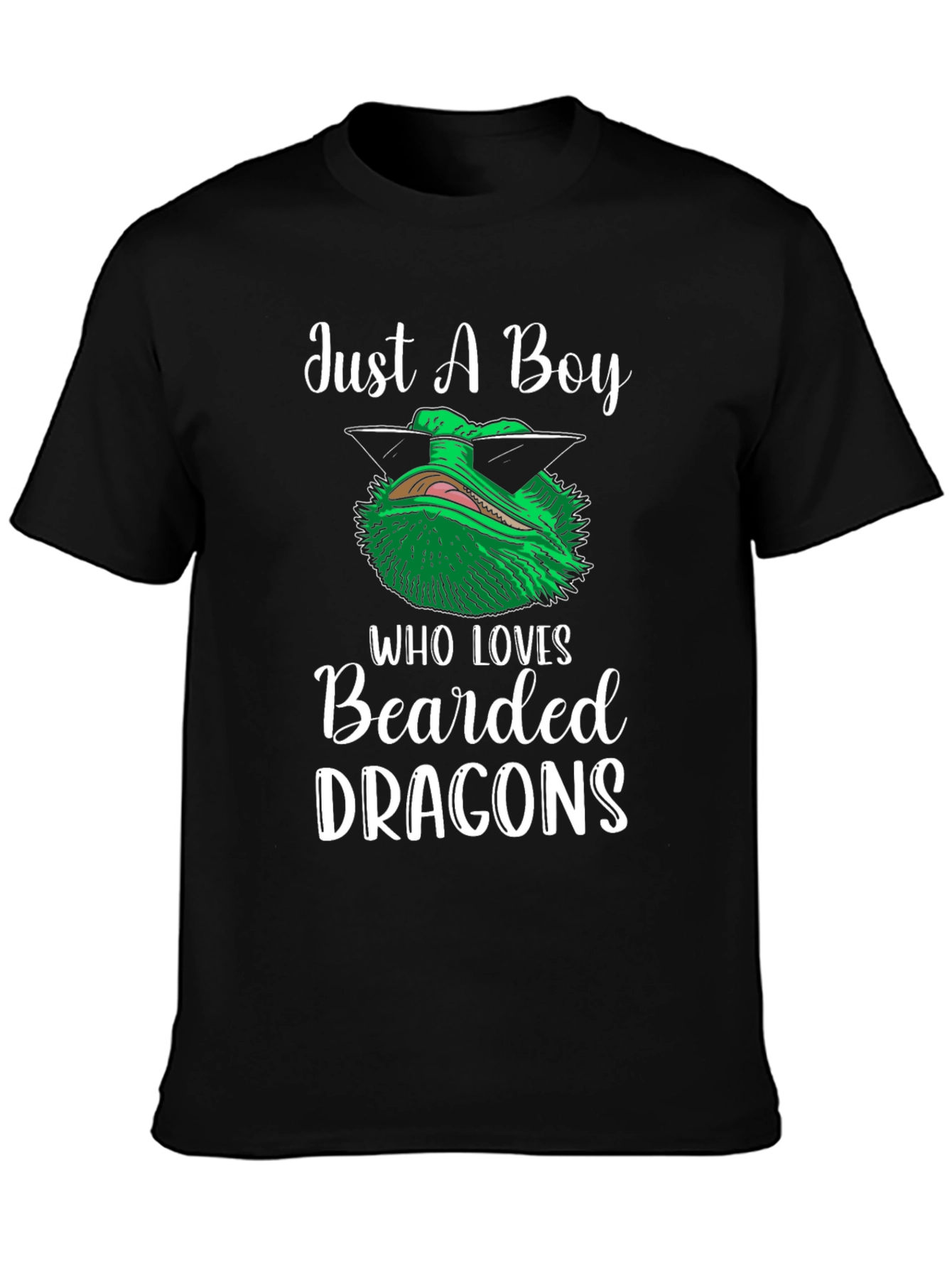 Boys Bearded Dragon Lover Graphic Tee