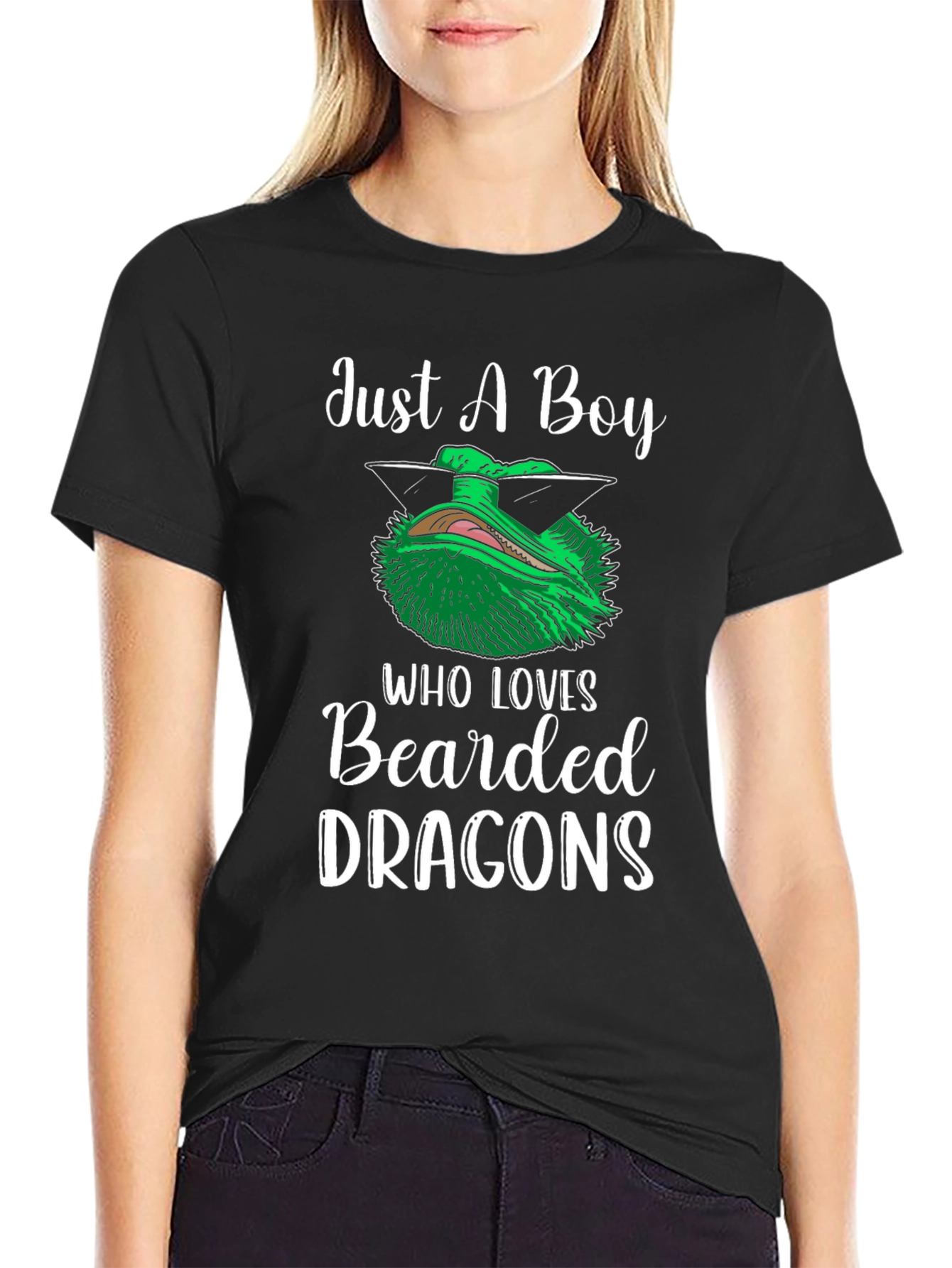 Boys Bearded Dragon Lover Graphic Tee
