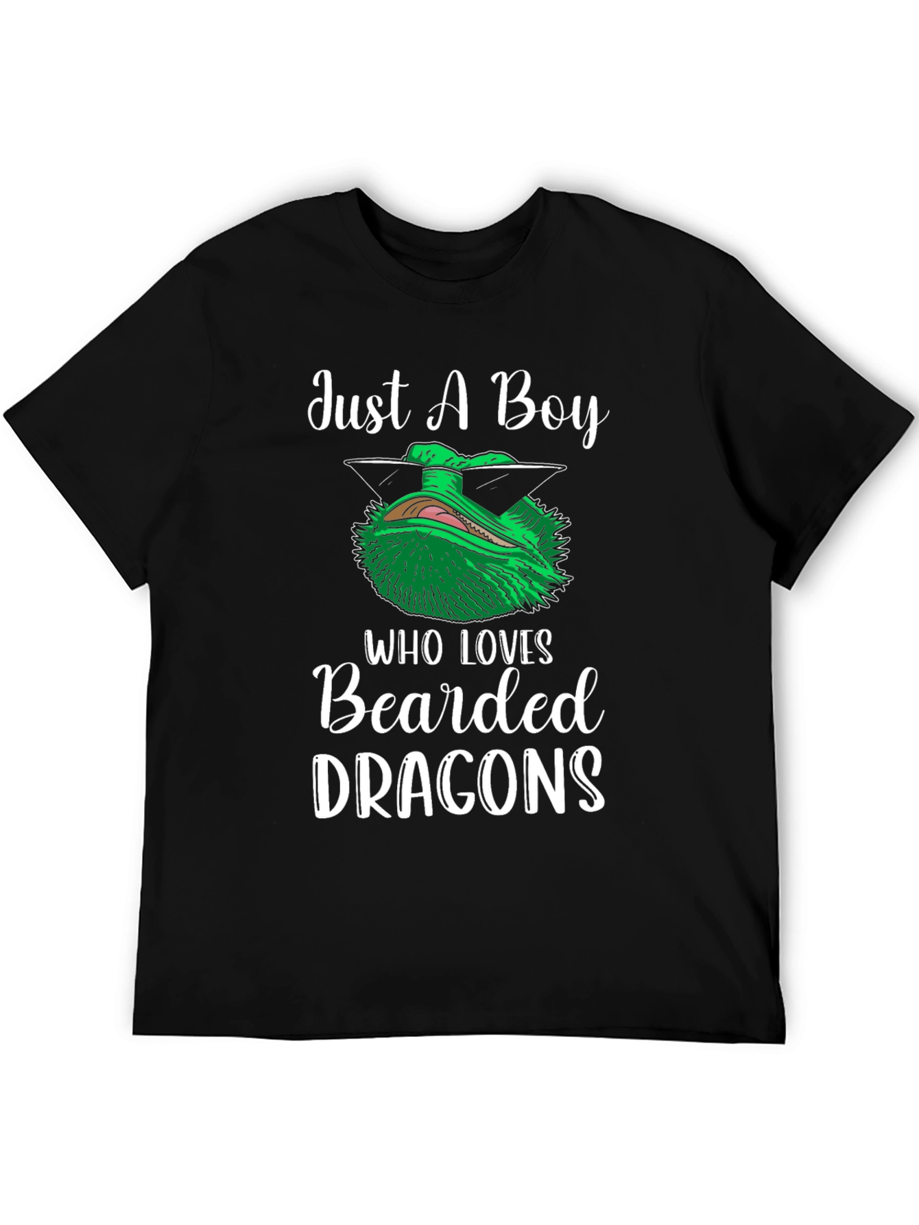 Boys Bearded Dragon Lover Graphic Tee