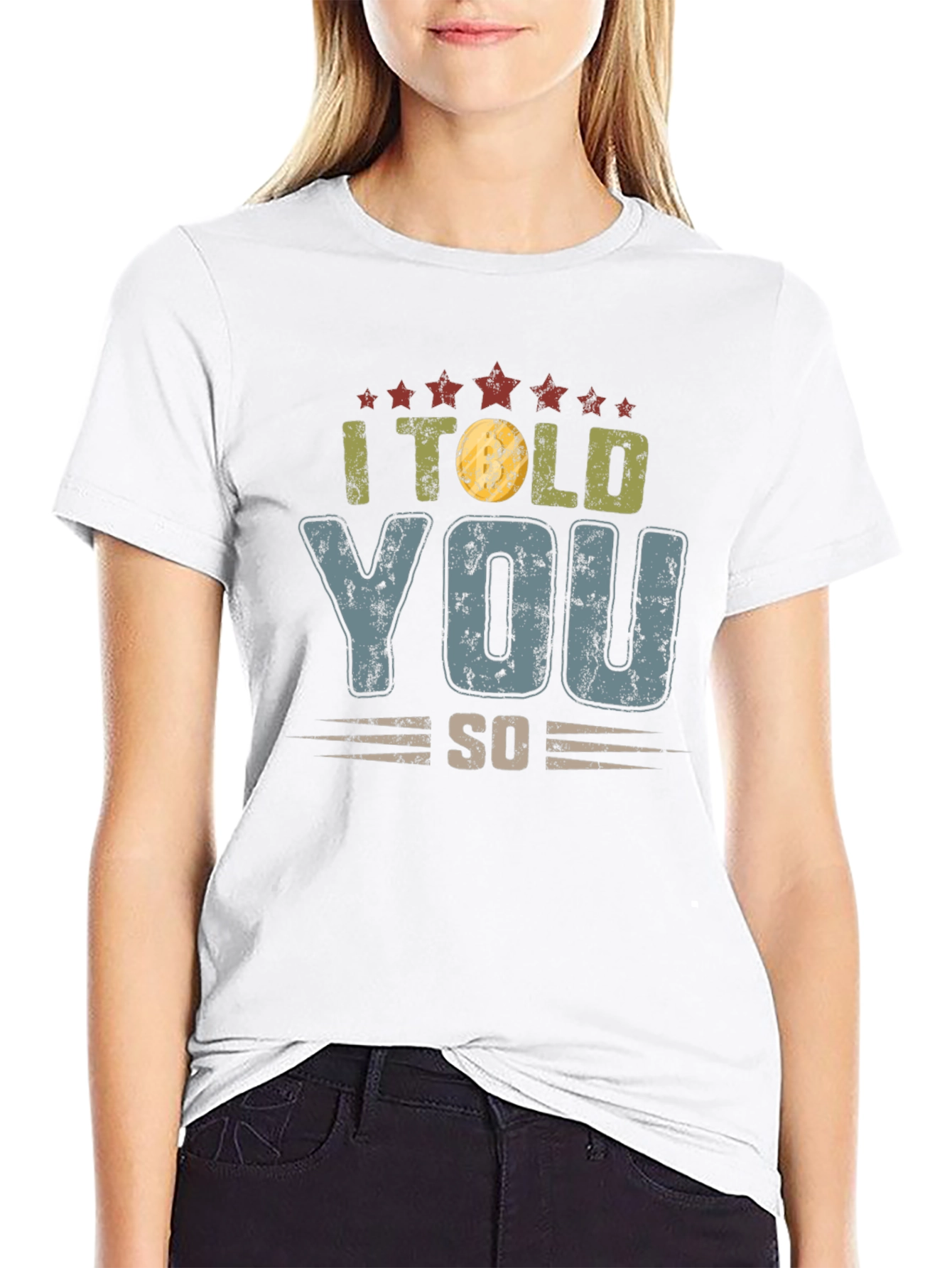 I Told You So Mens Black Graphic T-Shirt