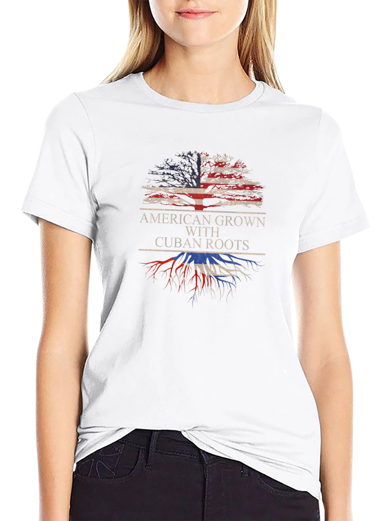 American Grown with Cuban Roots T-Shirt