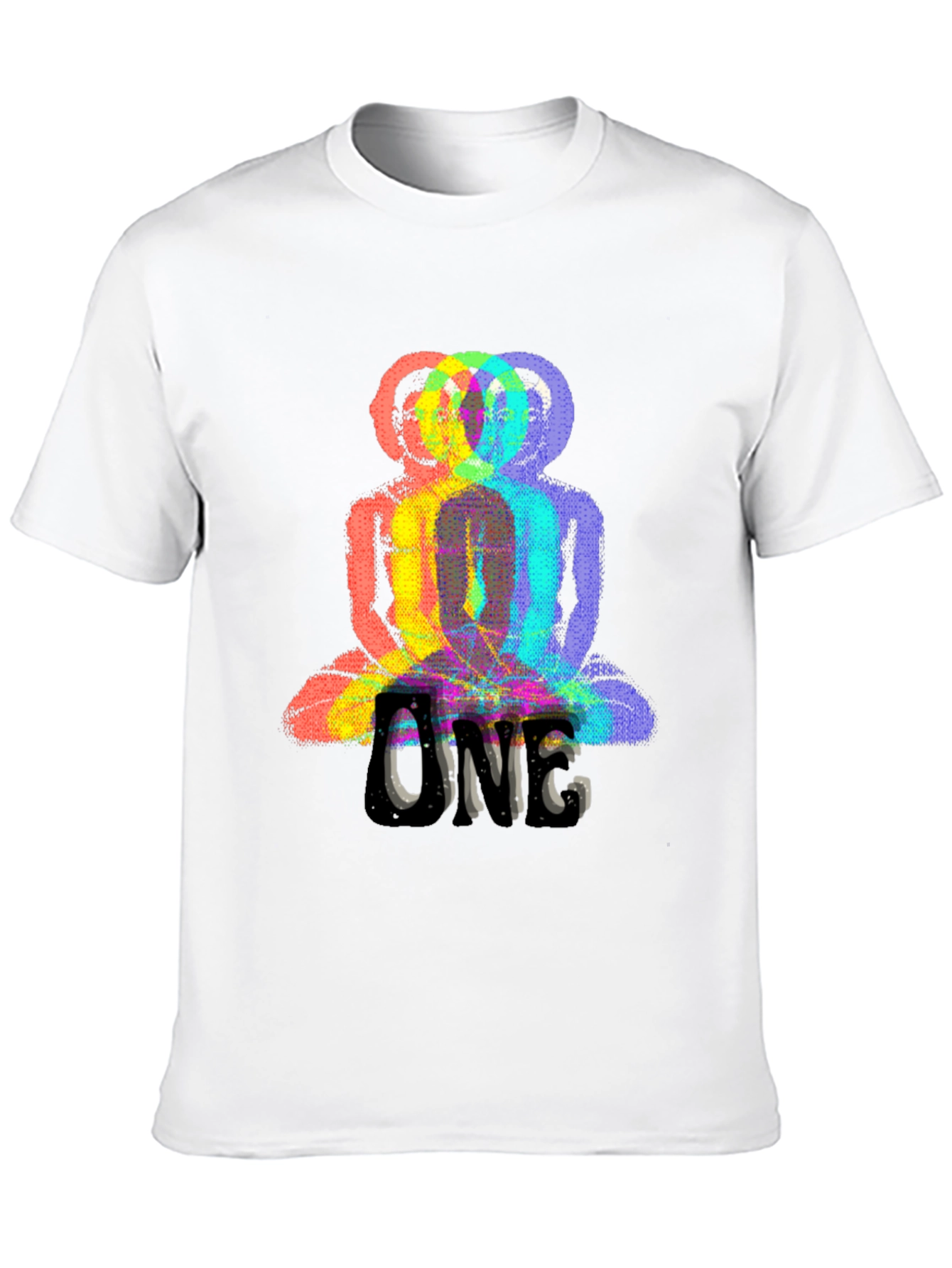 ONE Buddha Graphic Black T-Shirt
