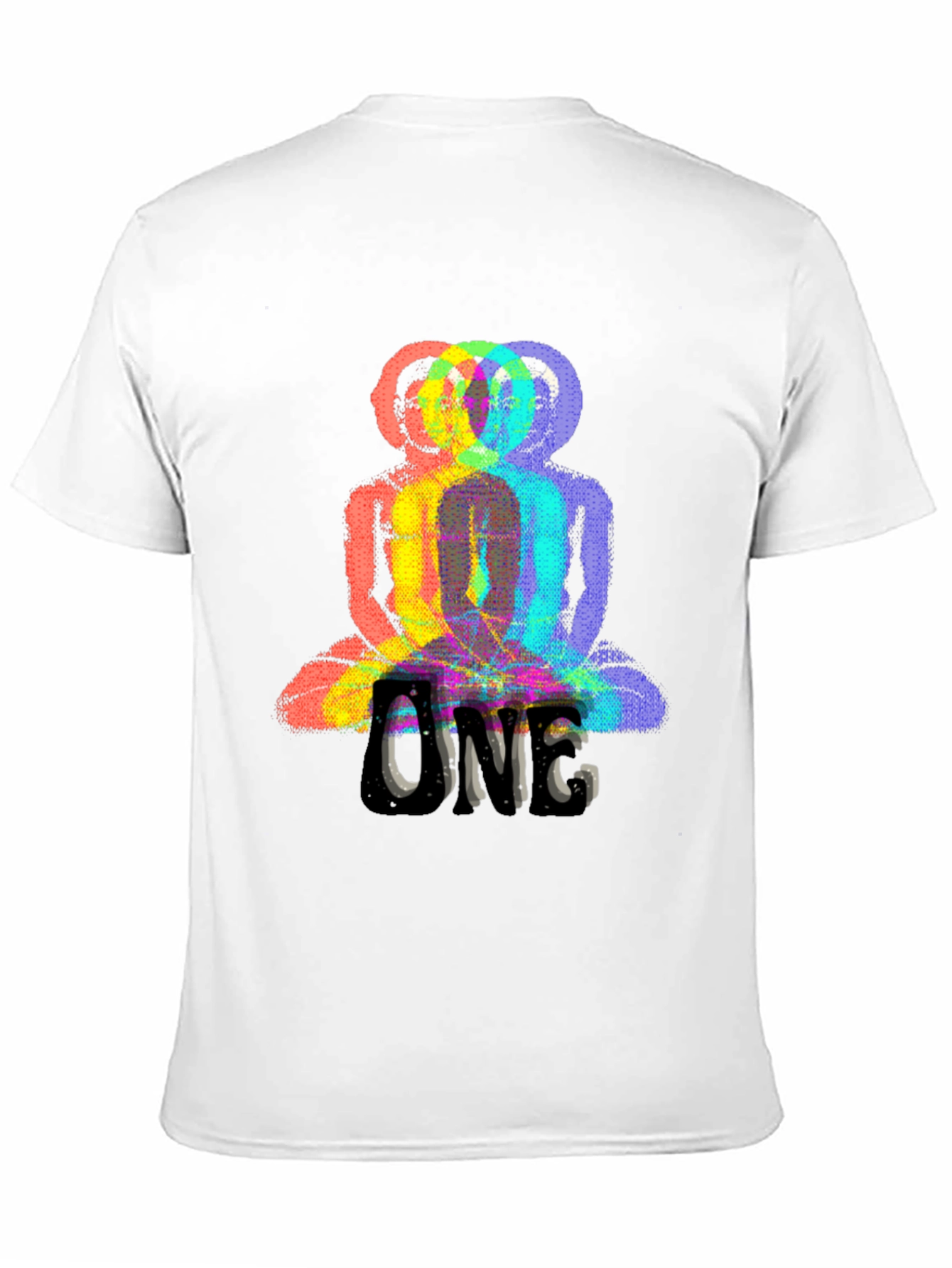 ONE Buddha Graphic Black T-Shirt
