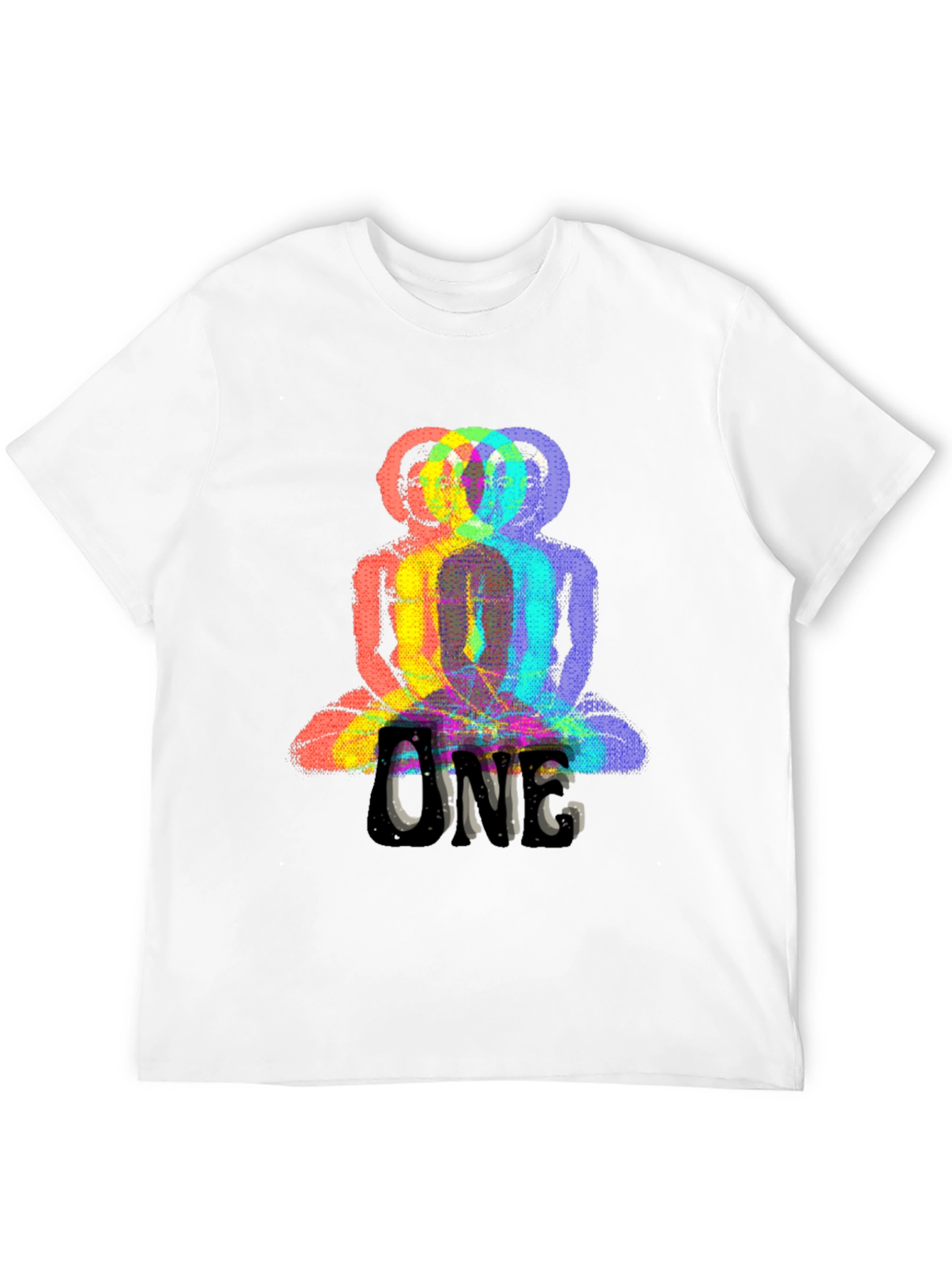 ONE Buddha Graphic Black T-Shirt