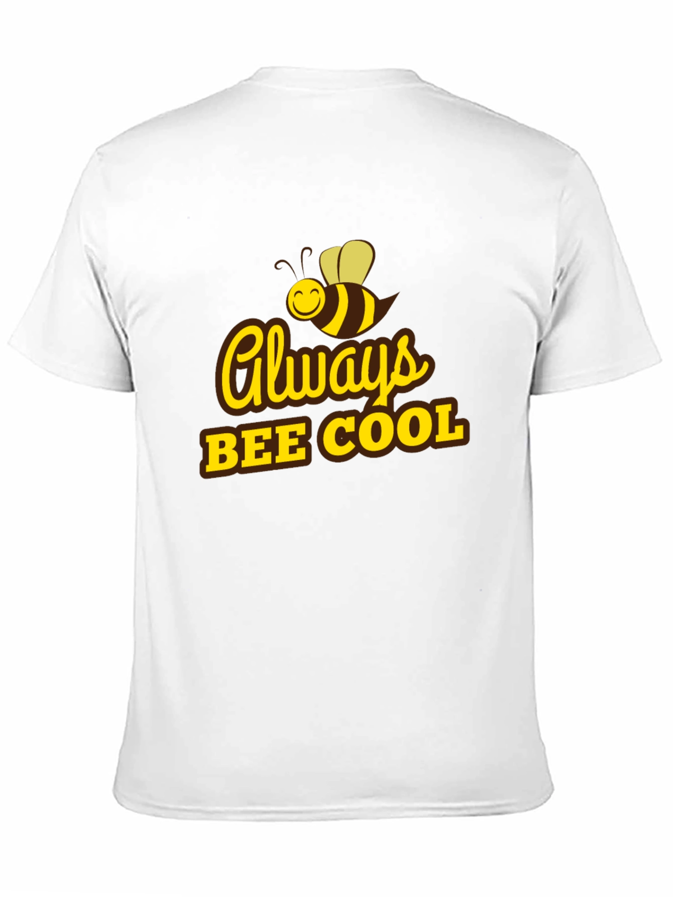 Always Bee Cool T-Shirt - Black Cotton Tee