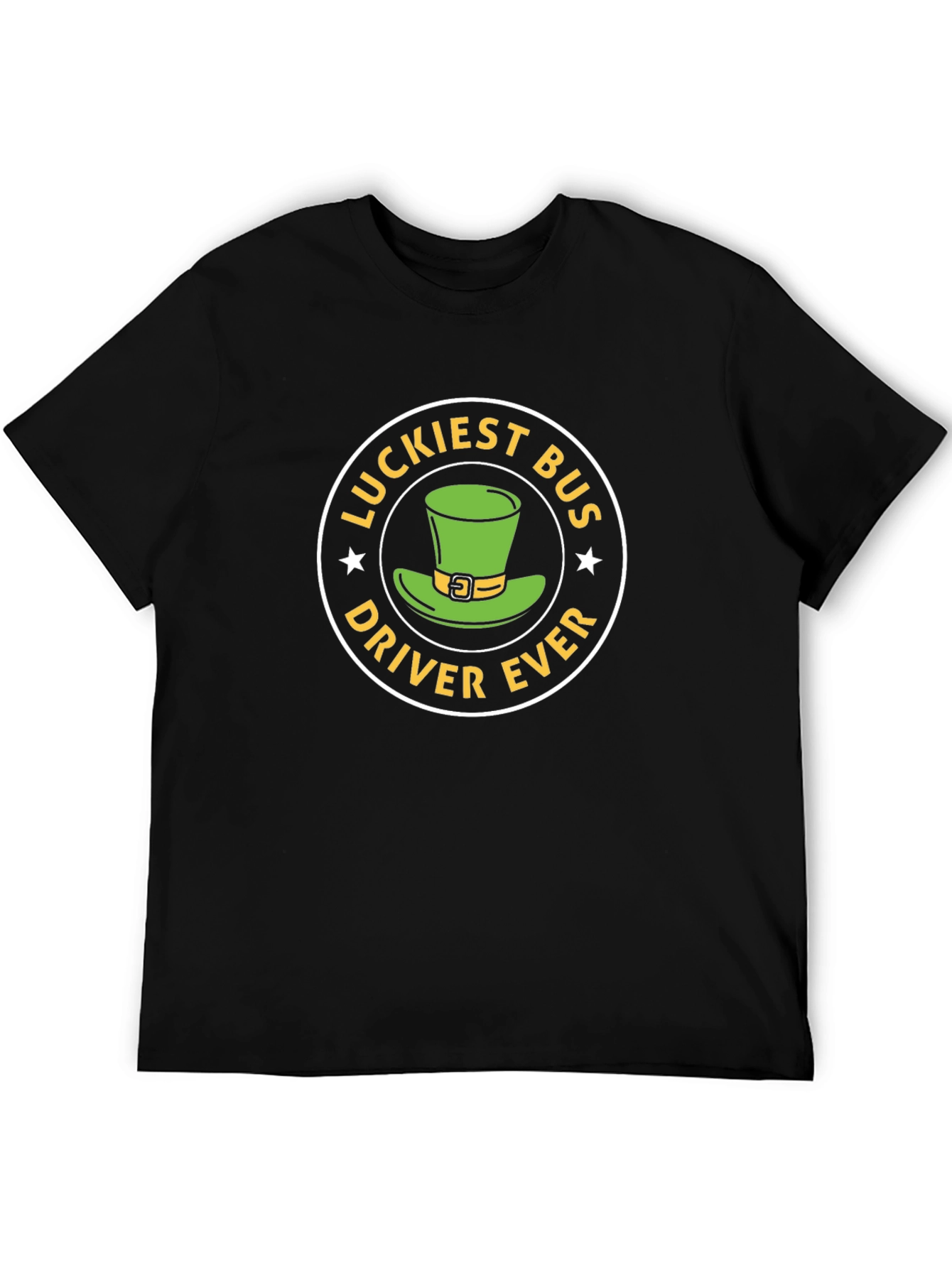 Lucky Bus Driver Ever Graphic T-Shirt