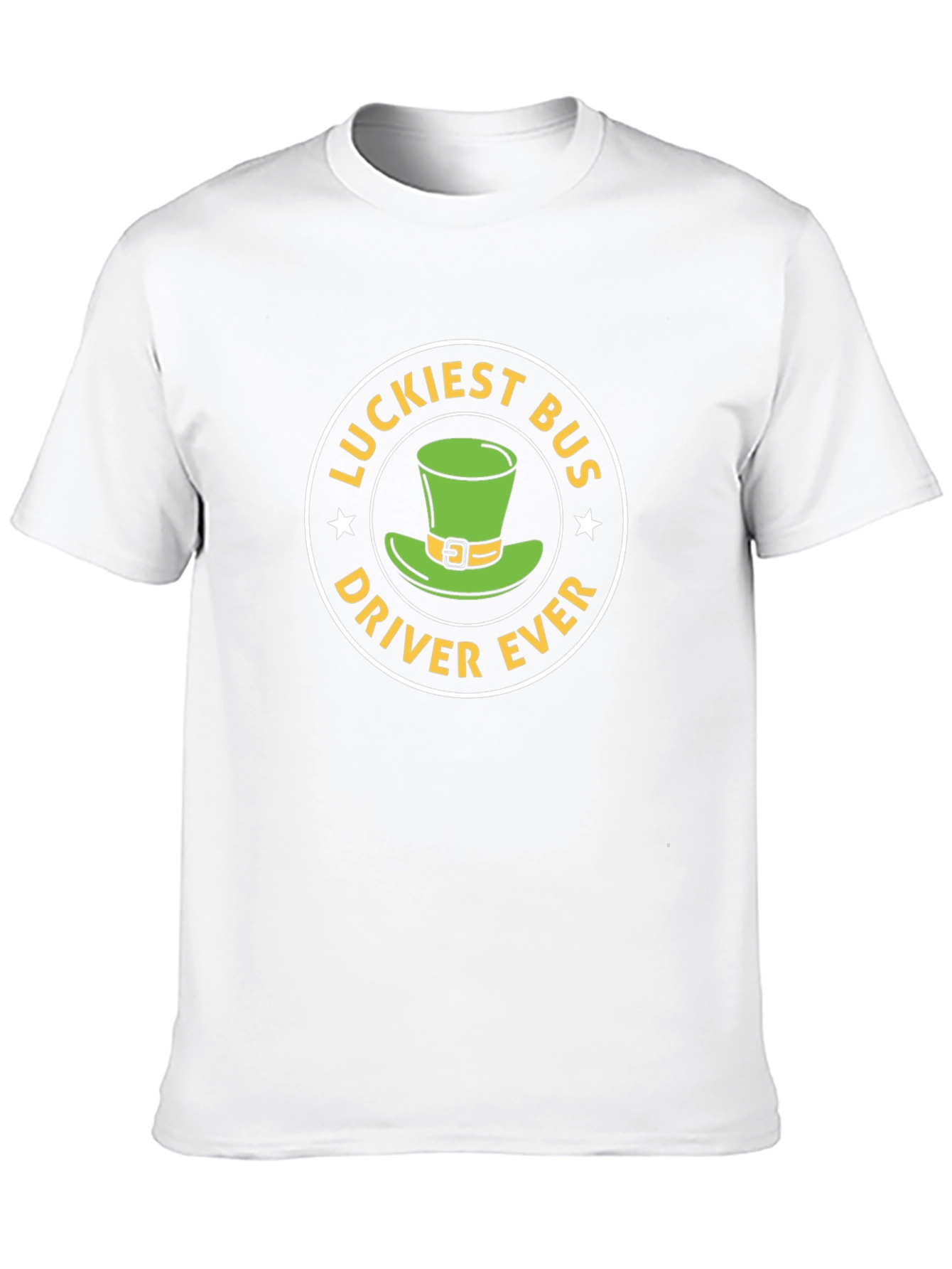Lucky Bus Driver Ever Graphic T-Shirt