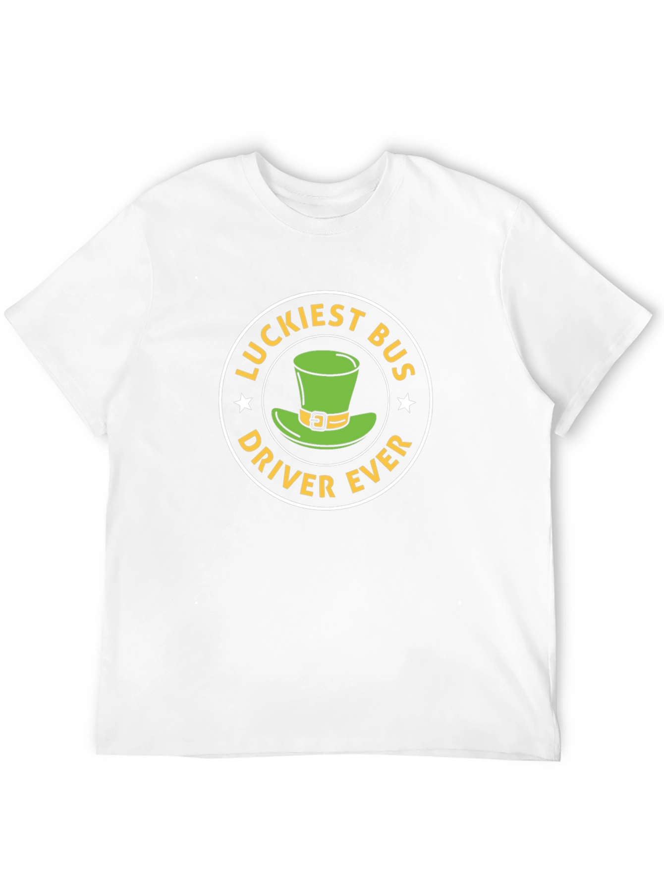 Lucky Bus Driver Ever Graphic T-Shirt
