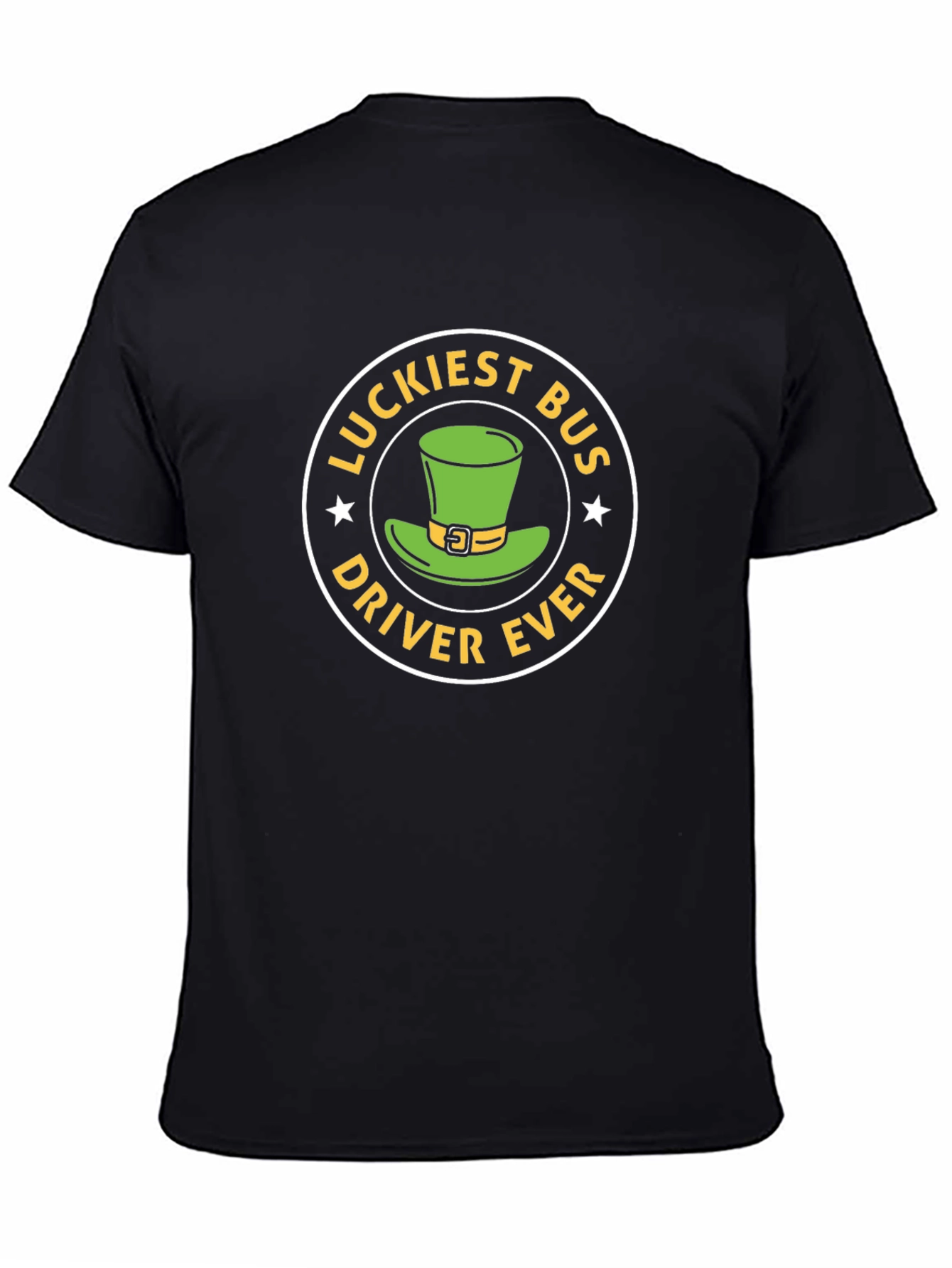 Lucky Bus Driver Ever Graphic T-Shirt