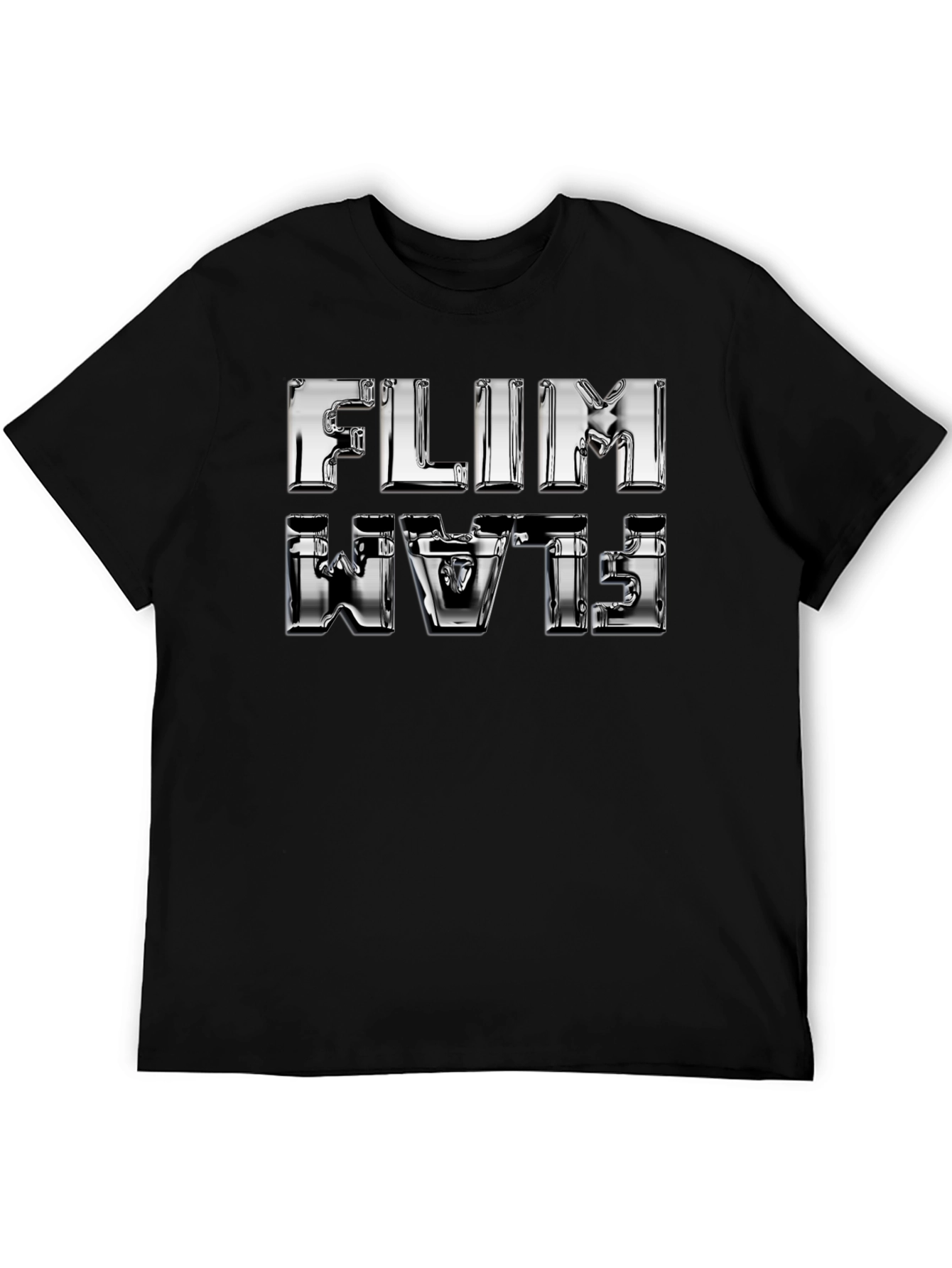Chrome FLIM Flams Graphic T-Shirt - Black