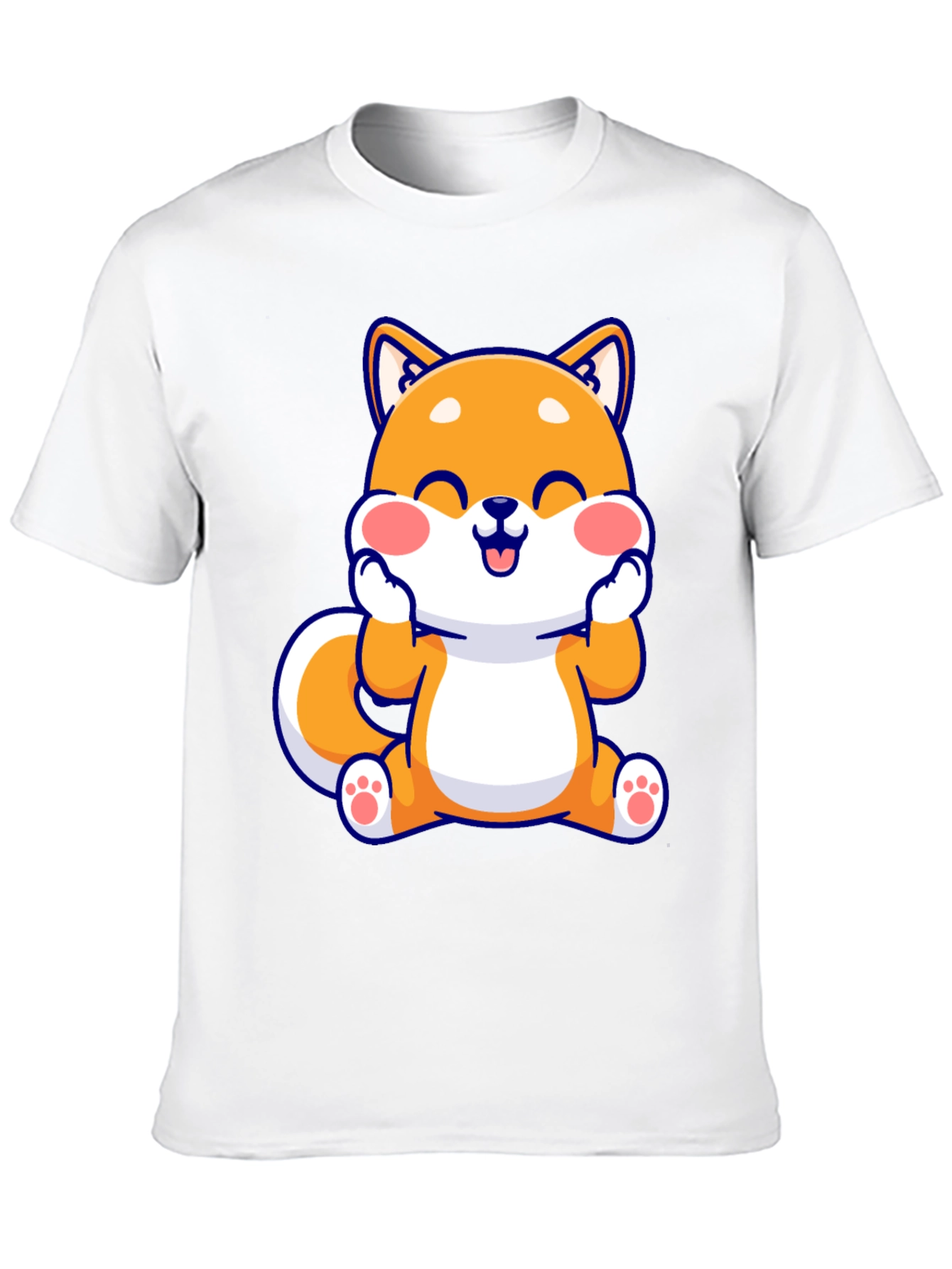 Cute Shiba Inu Graphic Tee