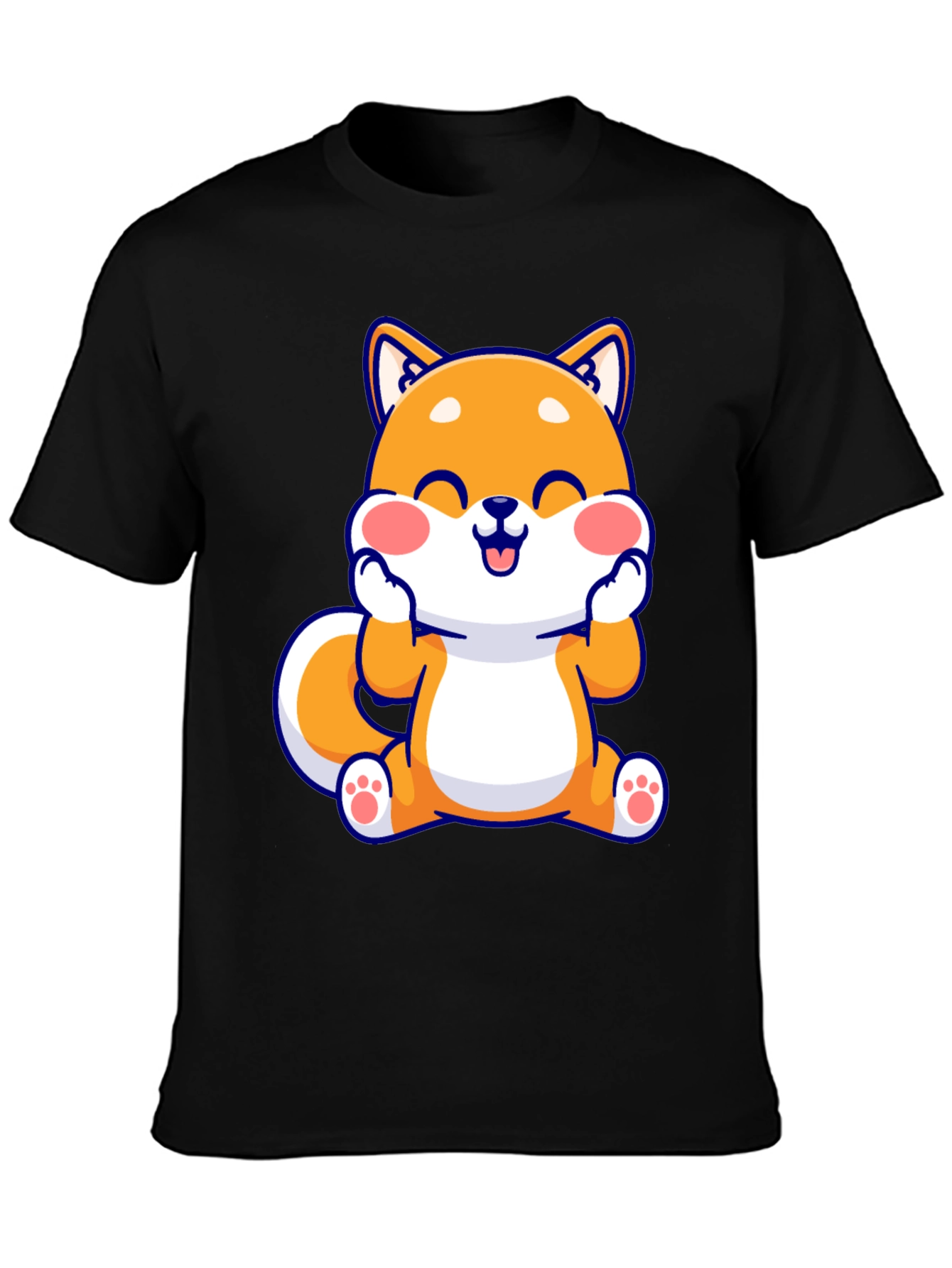 Cute Shiba Inu Graphic Tee