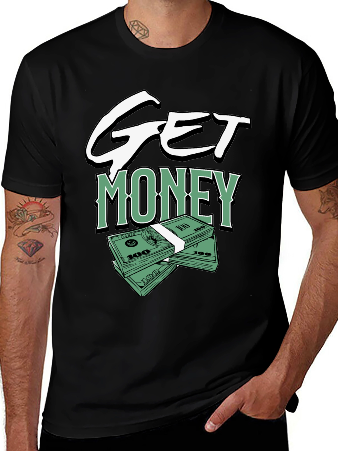 Get Money T-Shirt - Bold Graphic Tee