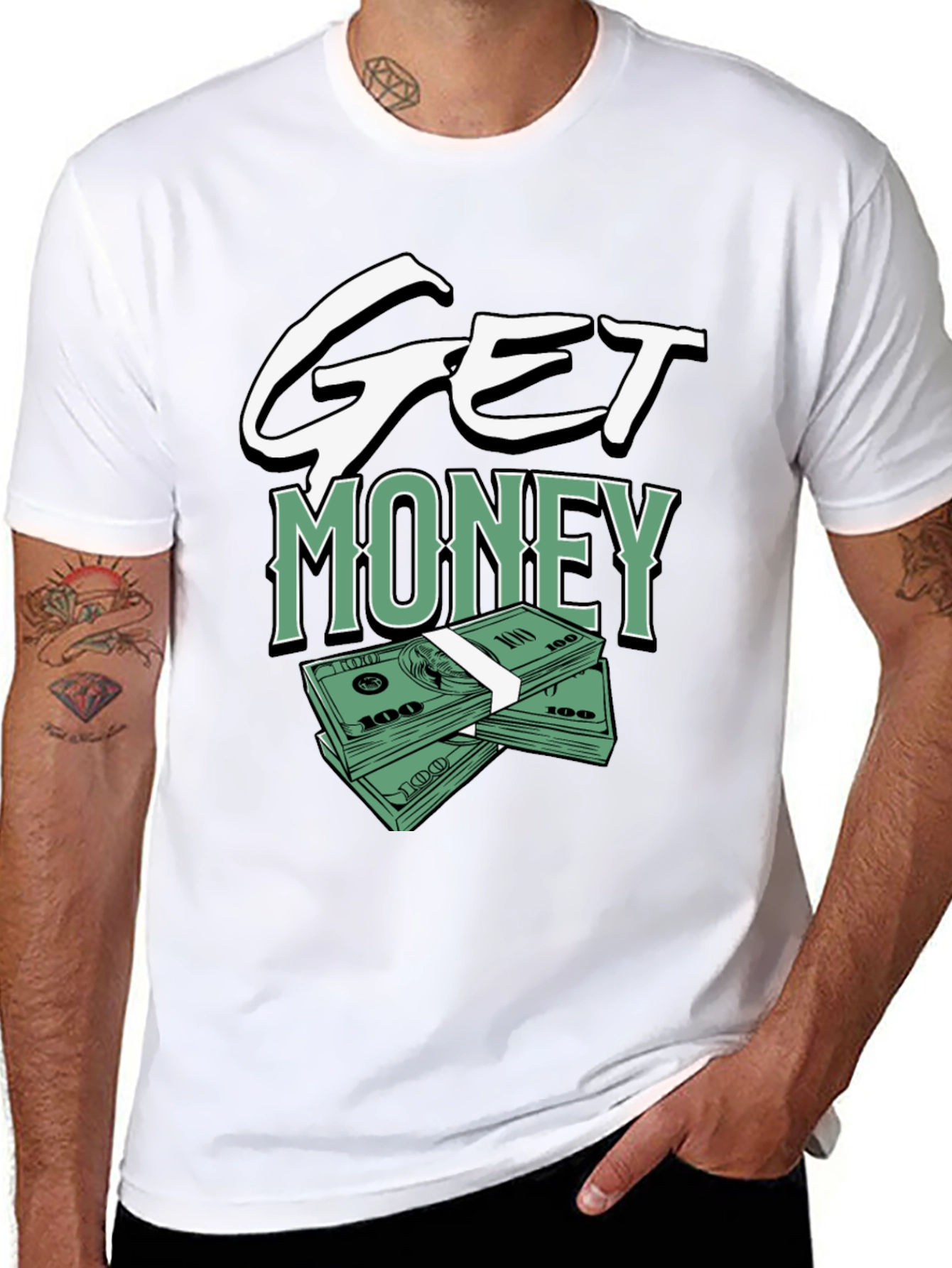 Get Money T-Shirt - Bold Graphic Tee