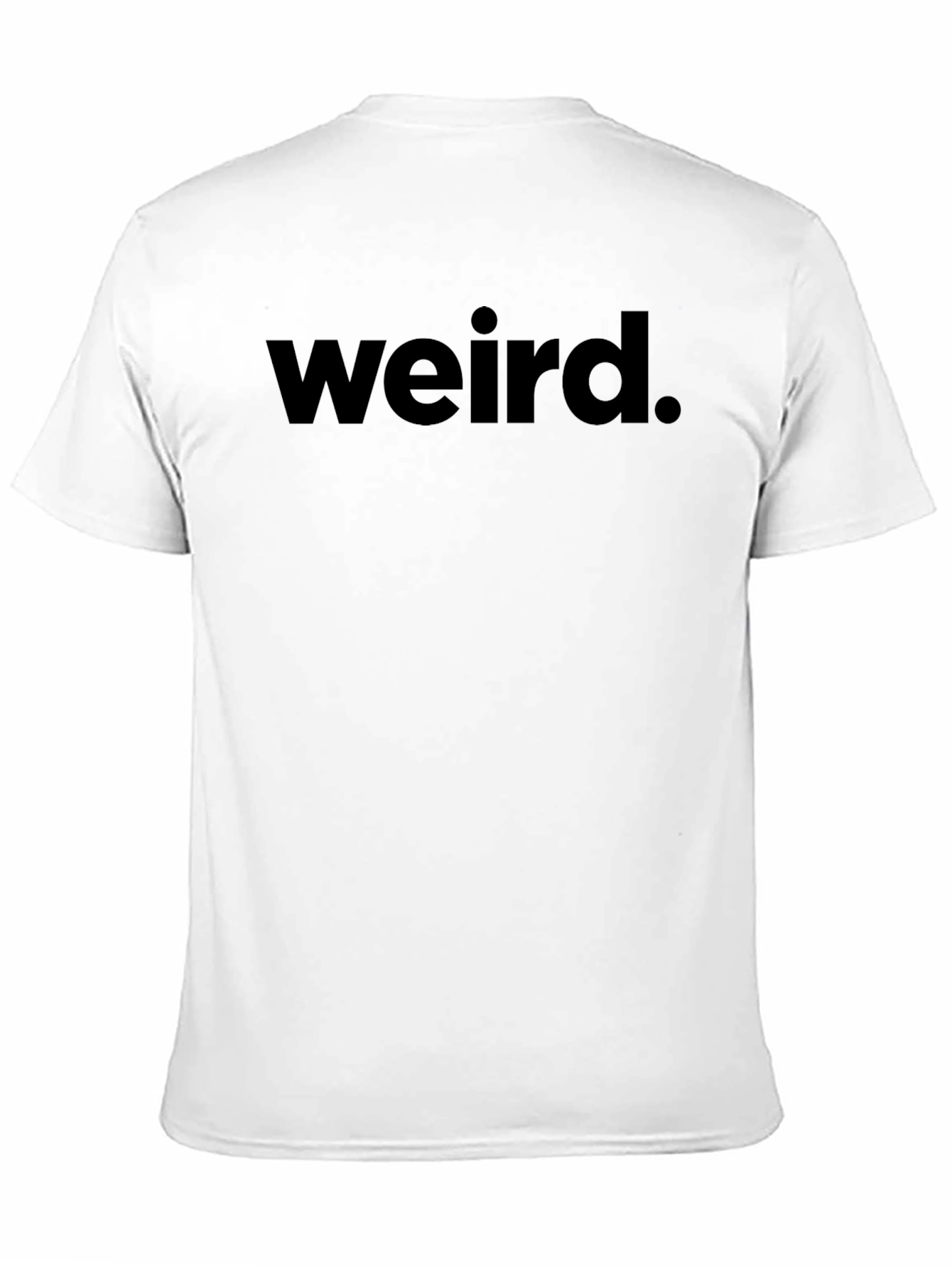 Weird. Graphic T-Shirt - Black