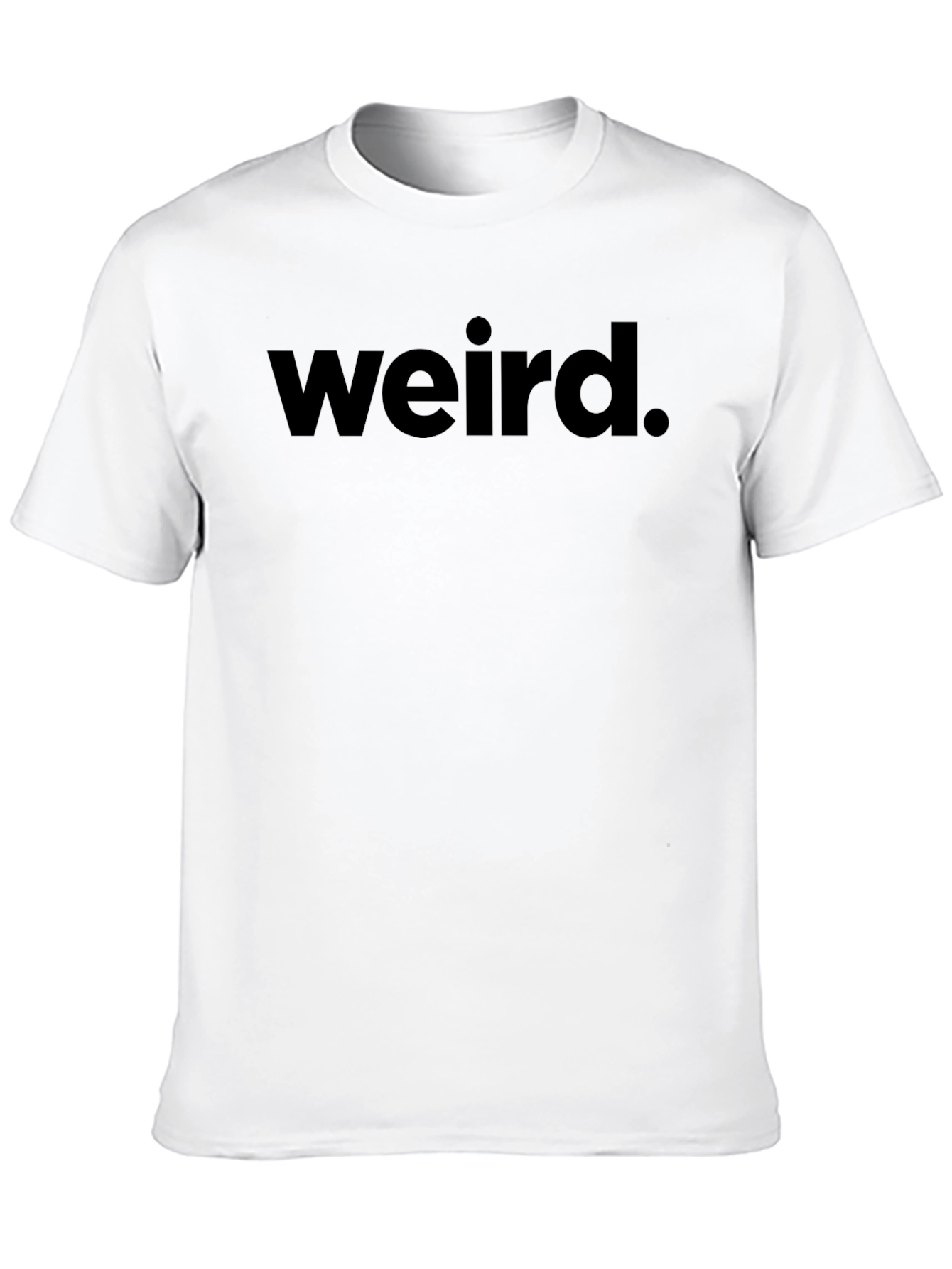 Weird. Graphic T-Shirt - Black